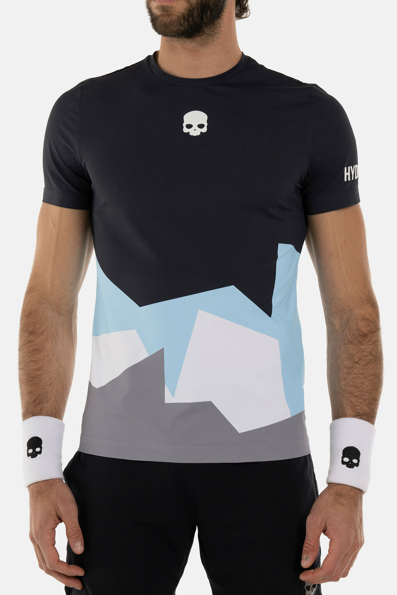 Мужская футболка HYDROGEN MOUNTAINS TECH T-SHIRT (DT0005), белый