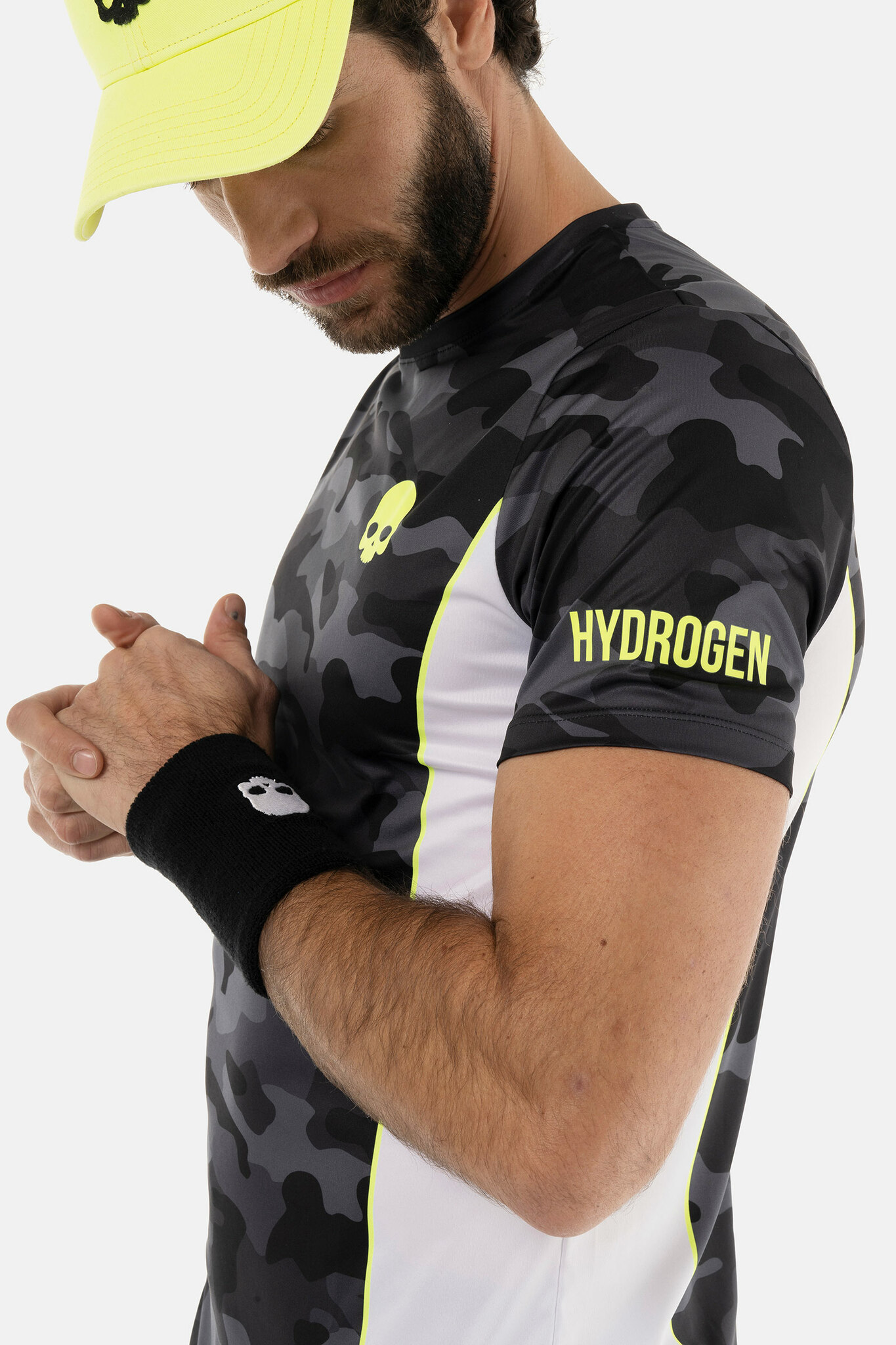 Мужская футболка HYDROGENCAMO TECH T-SHIRT (DT0007), черный