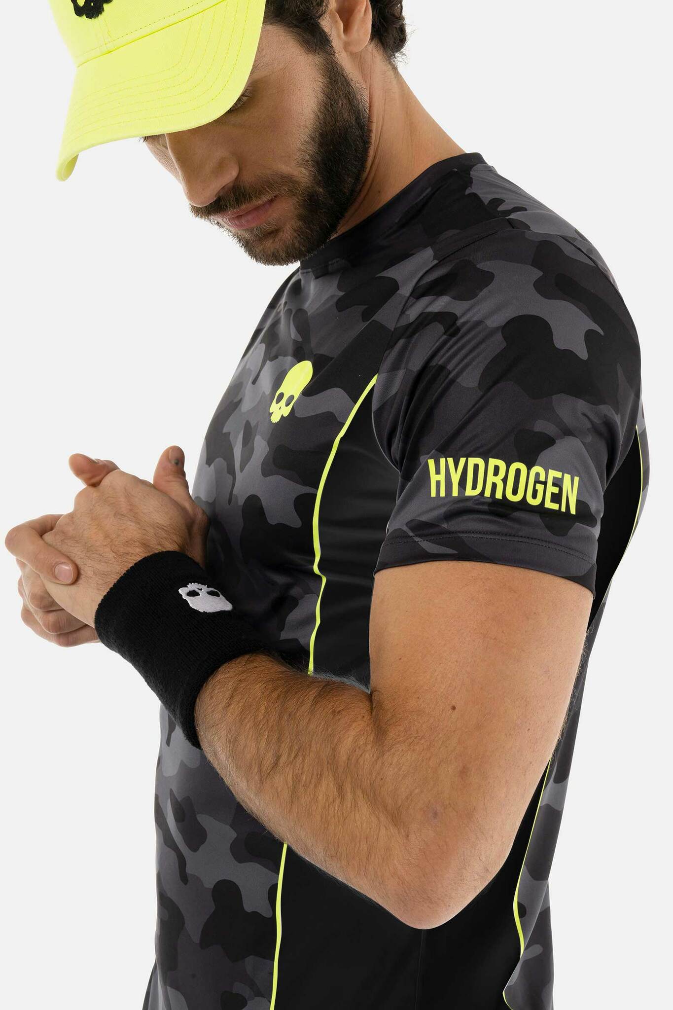 Мужская футболка HYDROGENCAMO TECH T-SHIRT (DT0007), черный
