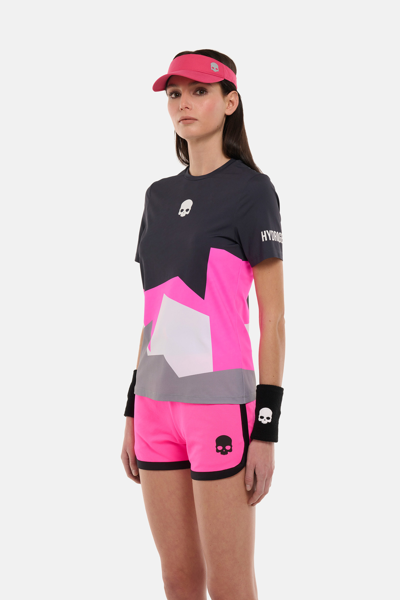 Женская футболка Hydrogen MOUNTAINS TECH T-SHIRT (DT1005), белый