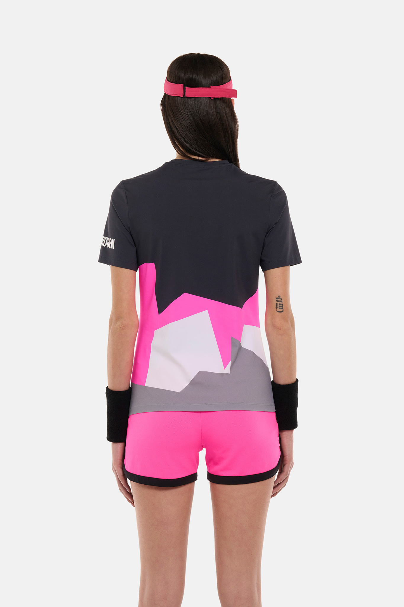 Женская футболка Hydrogen MOUNTAINS TECH T-SHIRT (DT1005), белый