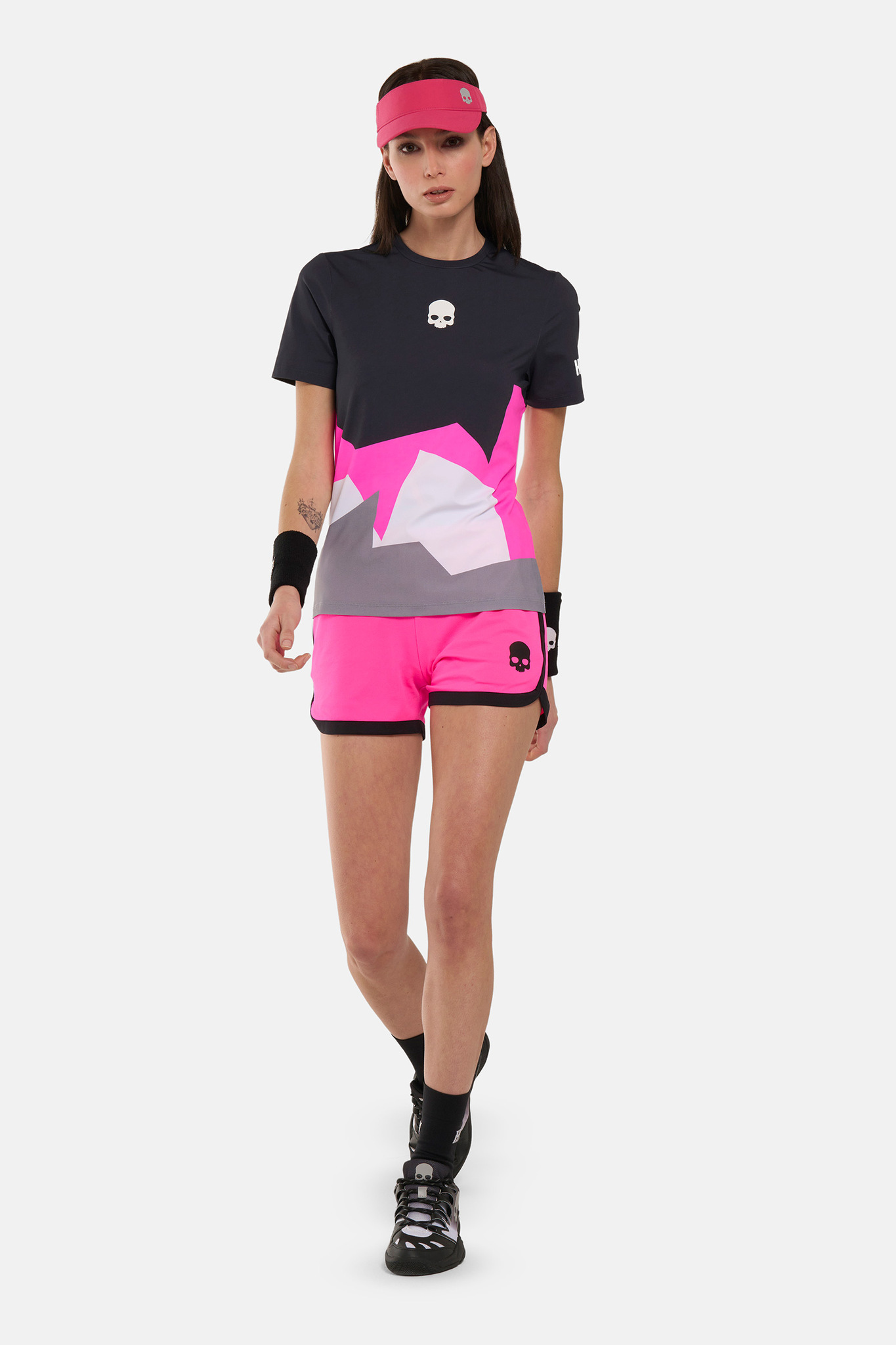 Женская футболка Hydrogen MOUNTAINS TECH T-SHIRT (DT1005), белый