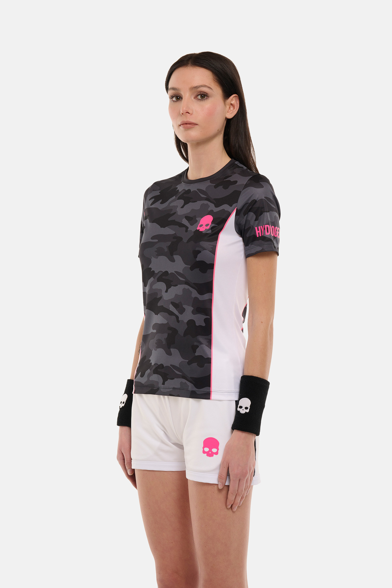 Женская футболка Hydrogen CAMO TECH T-SHIRT (DT1007), черный