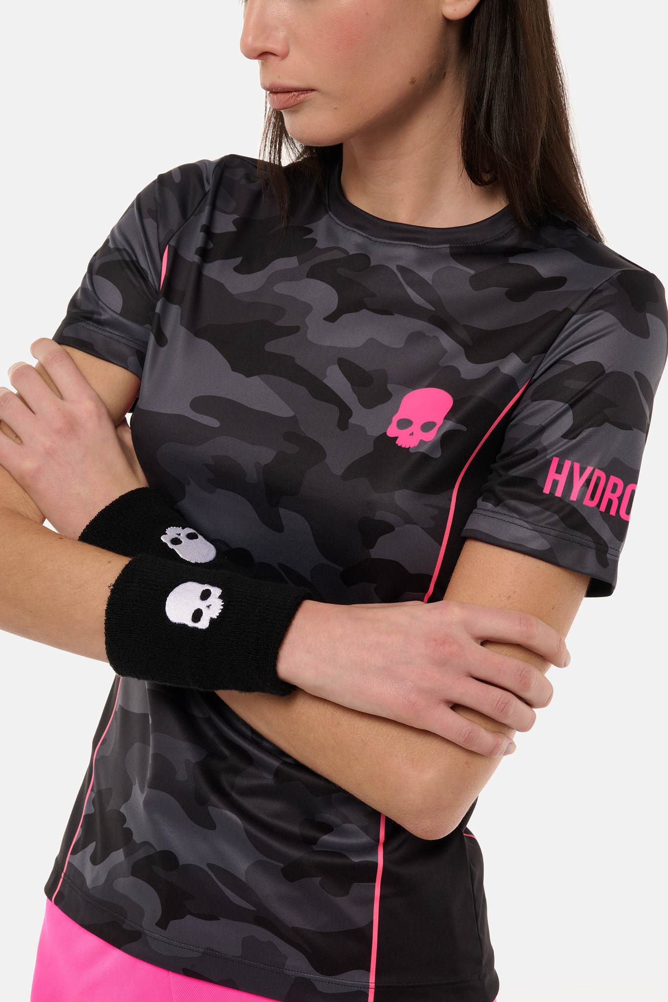 Женская футболка Hydrogen CAMO TECH T-SHIRT (DT1007), черный