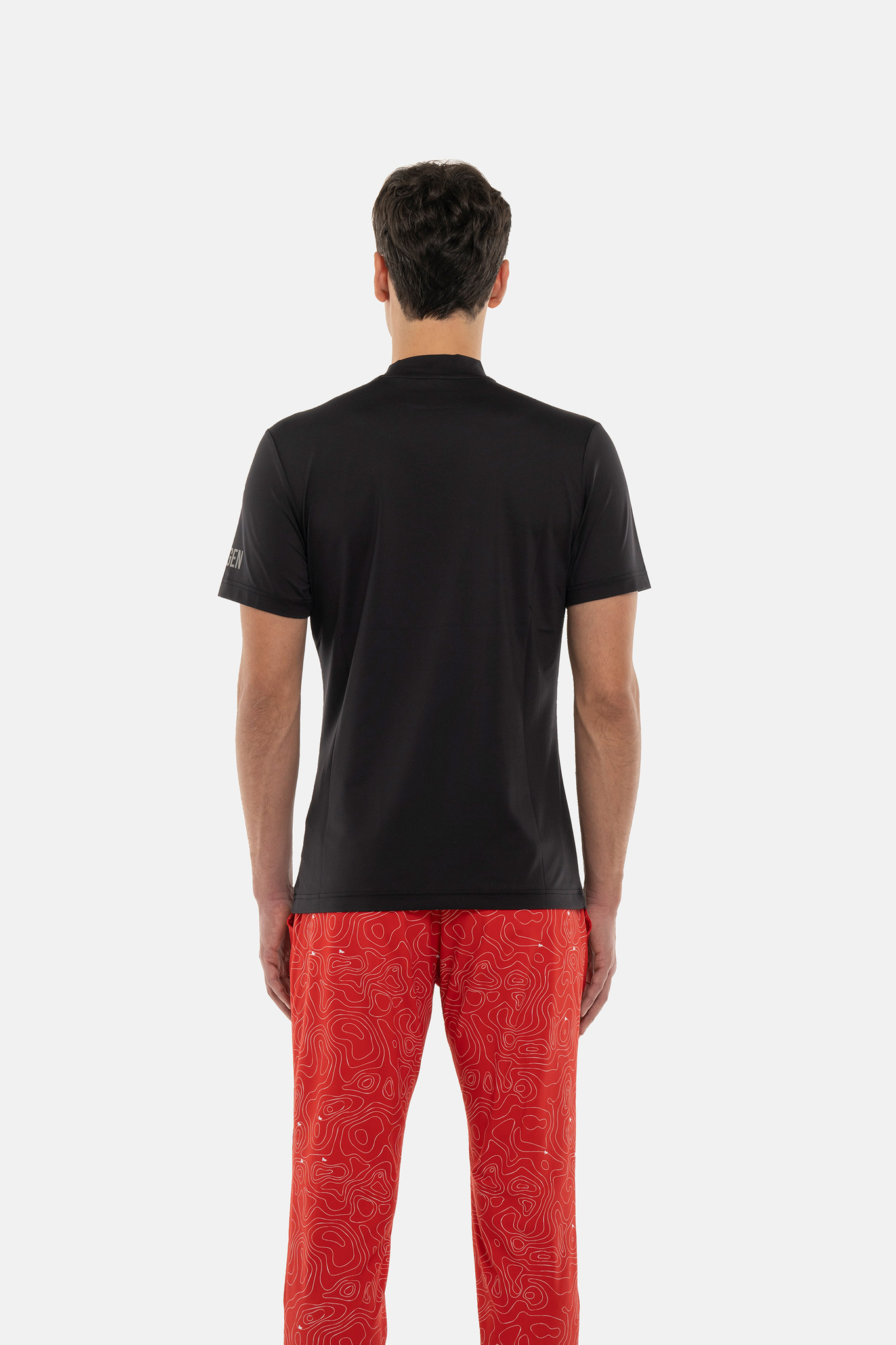 Мужское поло  HYDROGEN GOLF ROLL NECK (G00404), белый