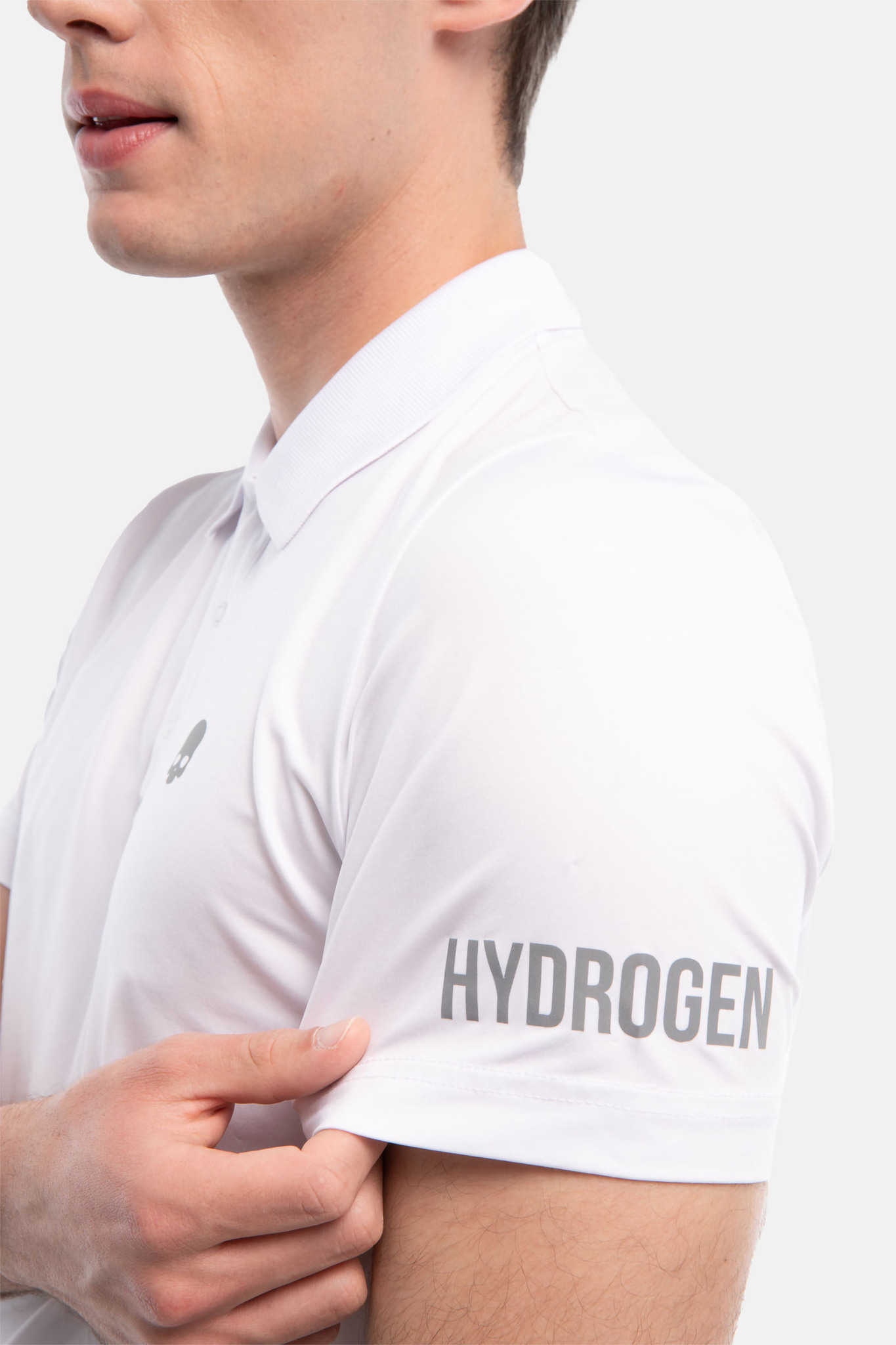 Мужское поло HYDROGEN BASIC GOLF POLO (G00710), черный