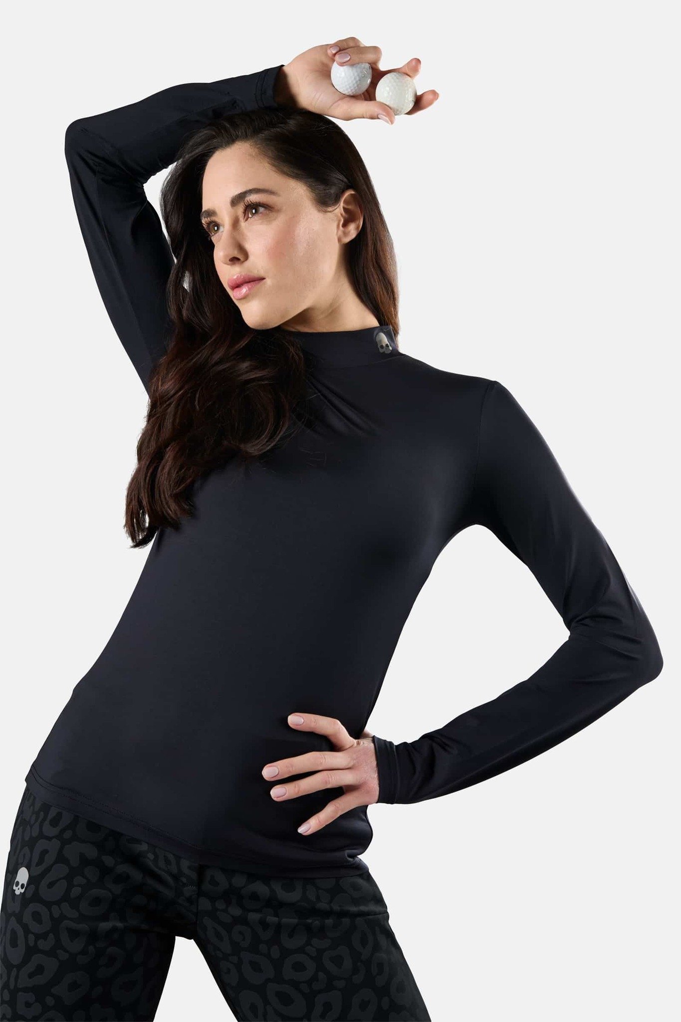 Флиска Hydrogen ROLL NECK (G01564), черный