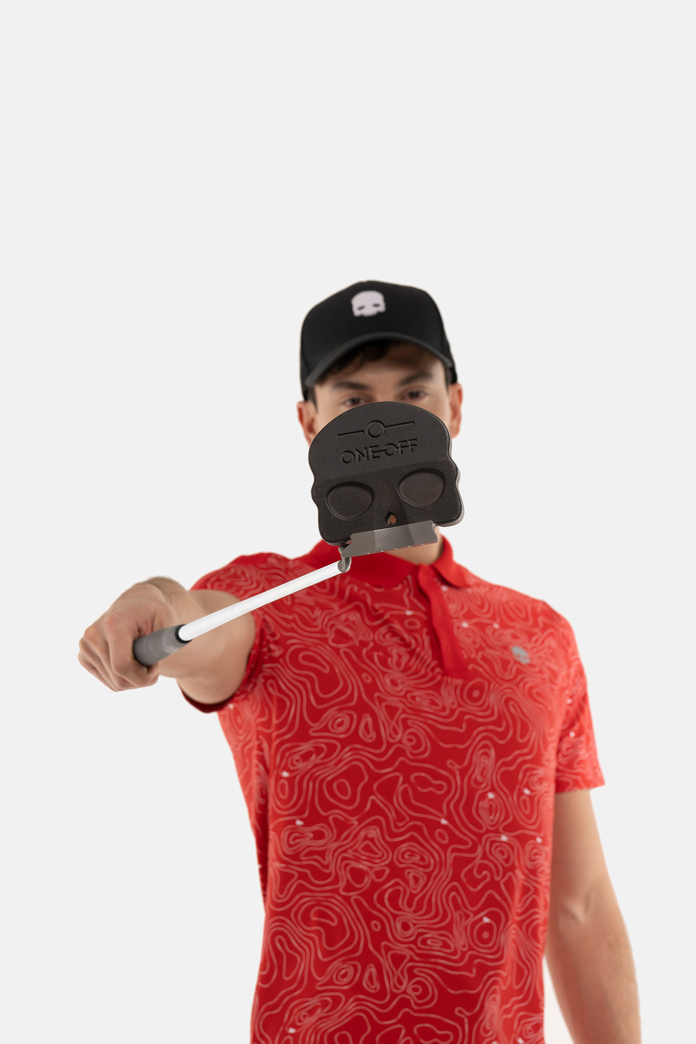 Мужское поло HYDROGEN GOLF FIELDS TECH POLO (GL0007), красный