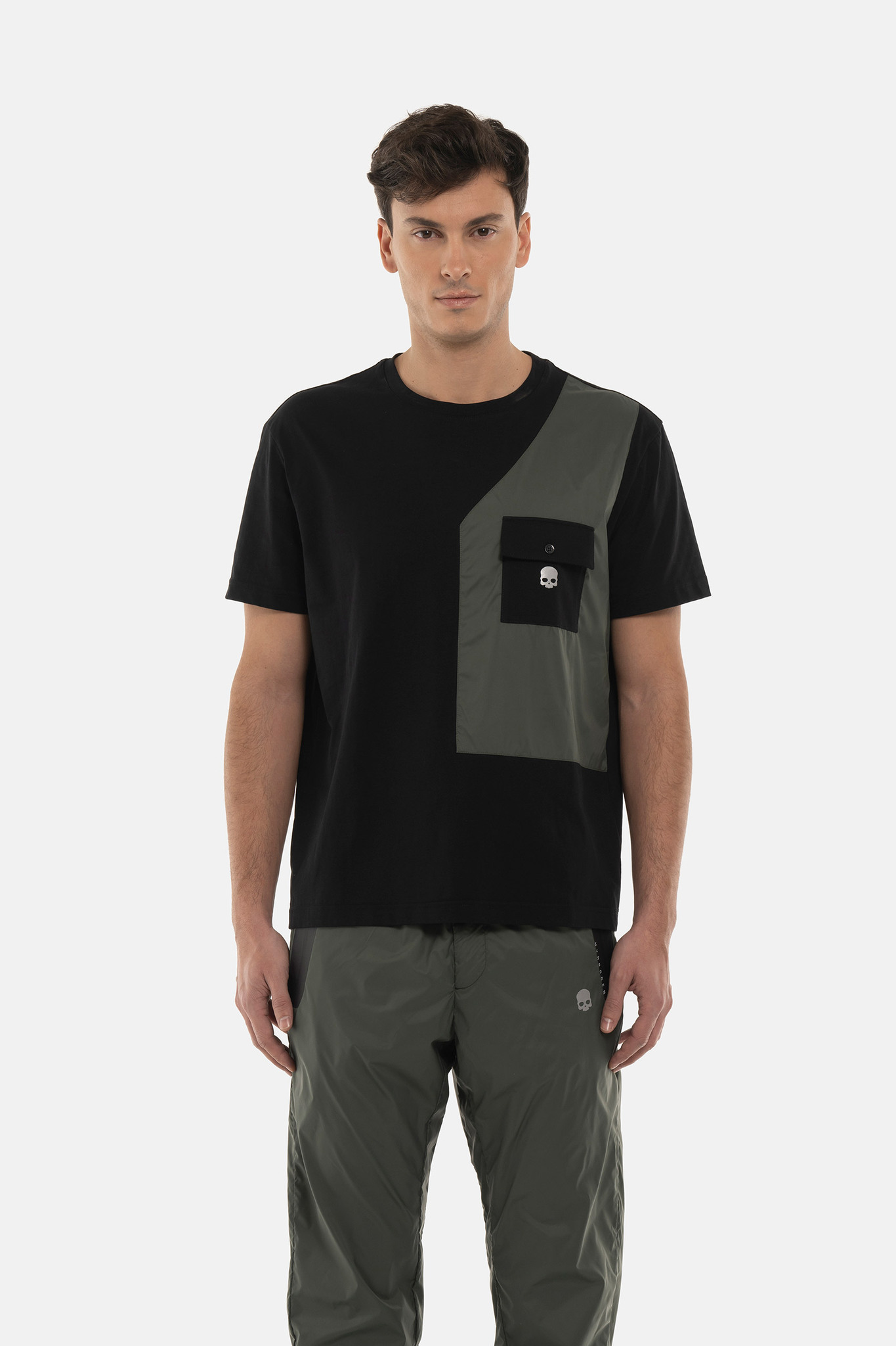 Мужская футболка HYDROGEN NYLON (MT0003), зеленый