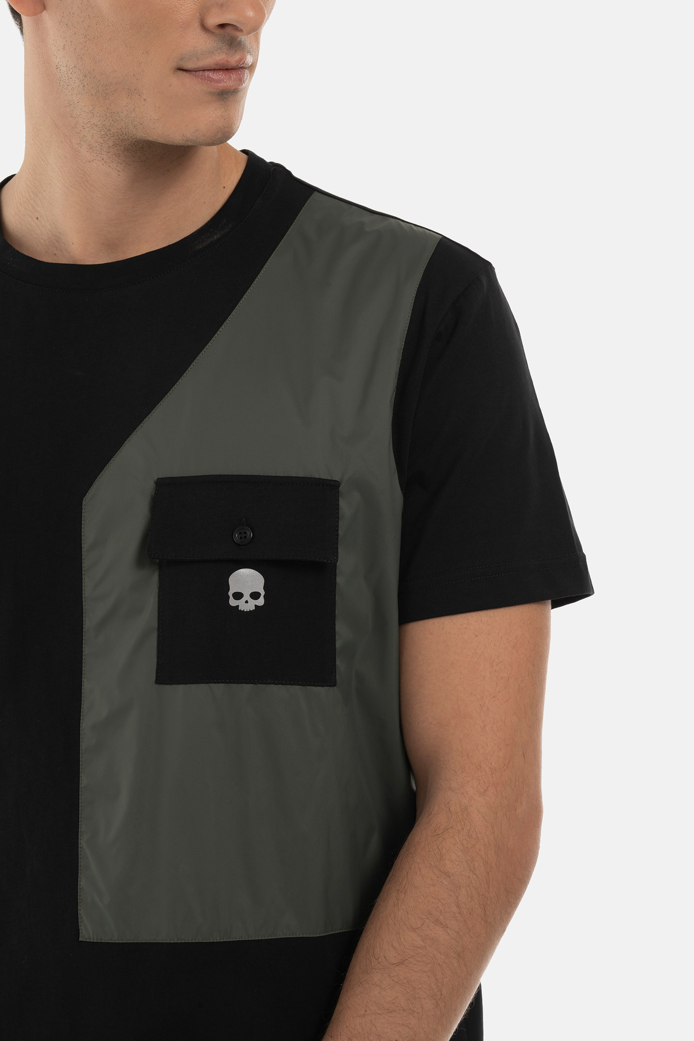 Мужская футболка HYDROGEN NYLON (MT0003), зеленый