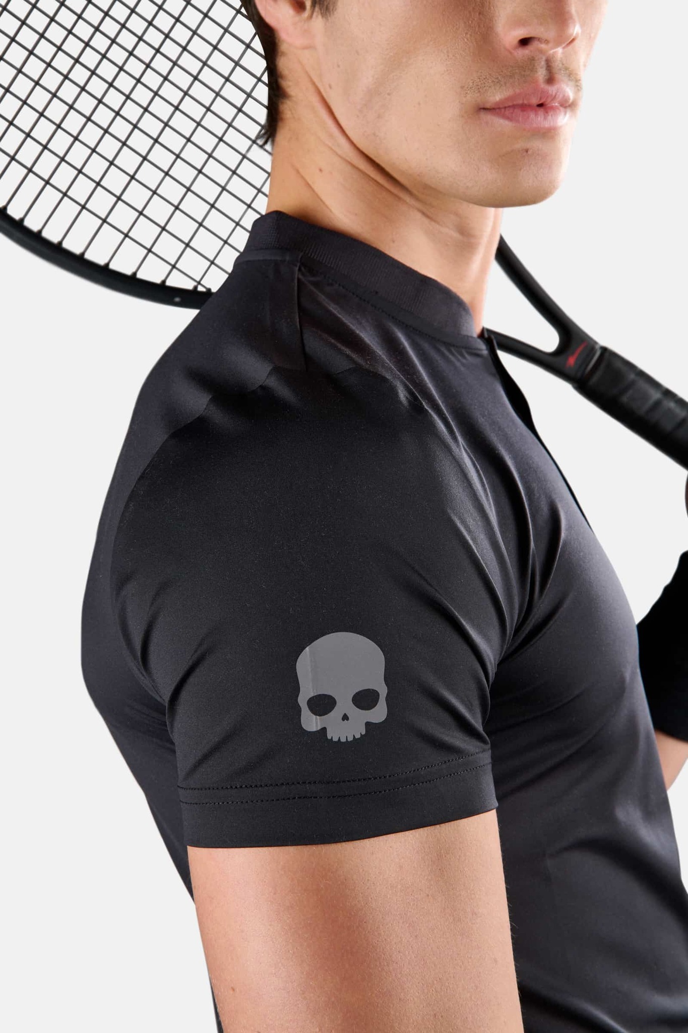 Мужское поло Hydrogen TECH SERAFINO (TA0002), белый