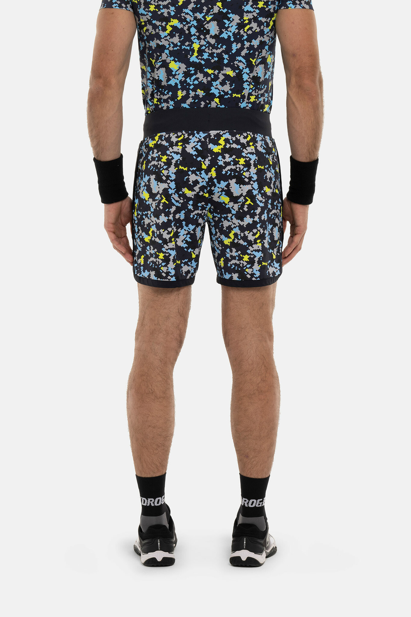 Теннисные шорты HYDROGEN CAMO PIXEL TECH (TS0007), желтый