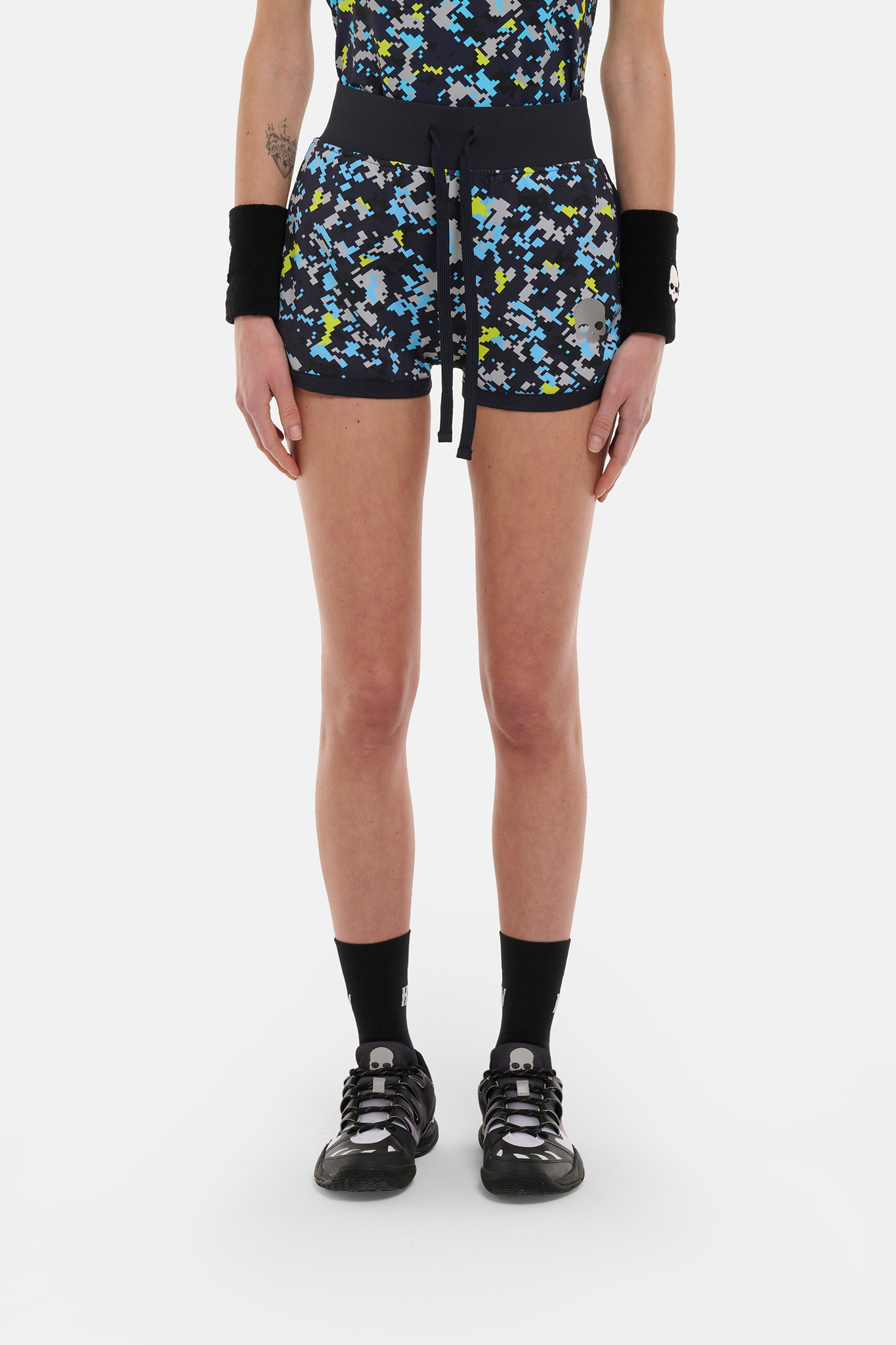 Женские шорты Hydrogen CAMO PIXEL TECH (TS1007), белый