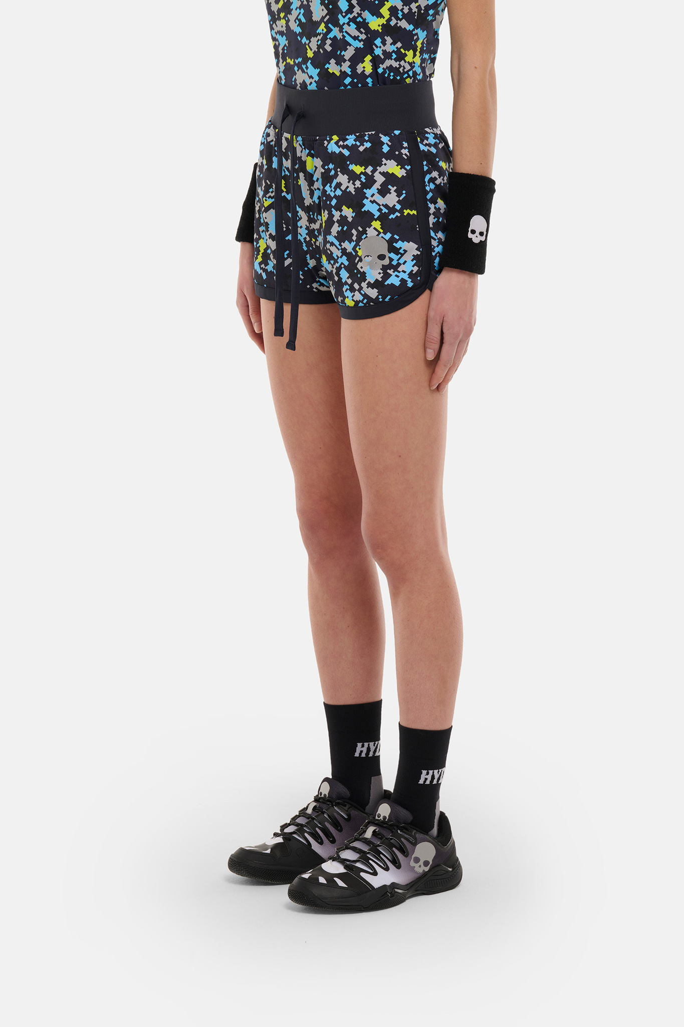 Женские шорты Hydrogen CAMO PIXEL TECH (TS1007), белый