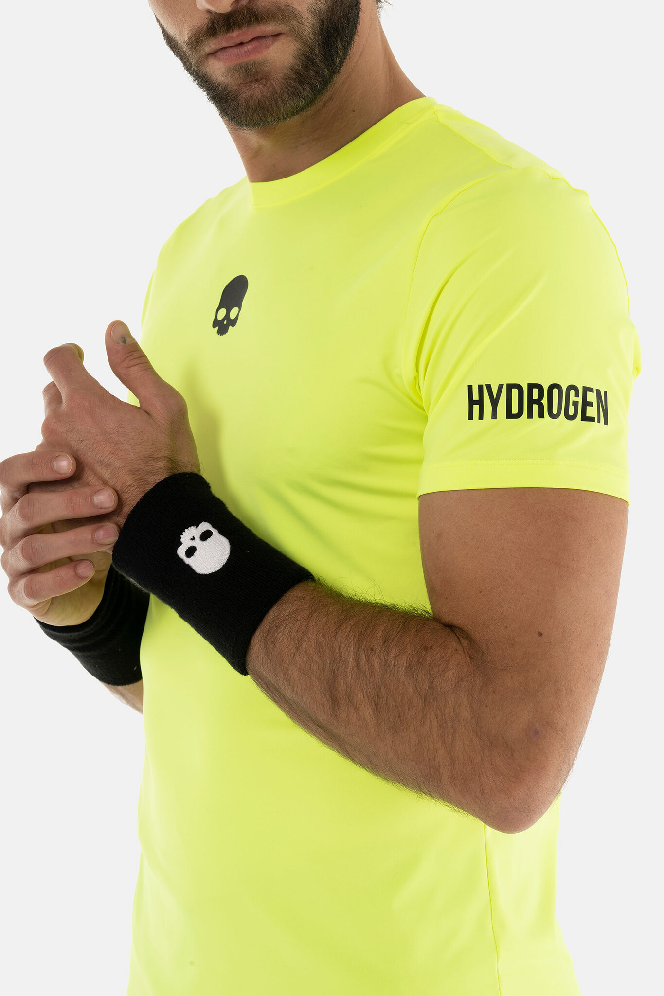 Мужская футболка HYDROGEN BASIC TECH TEE (TT0001), белый