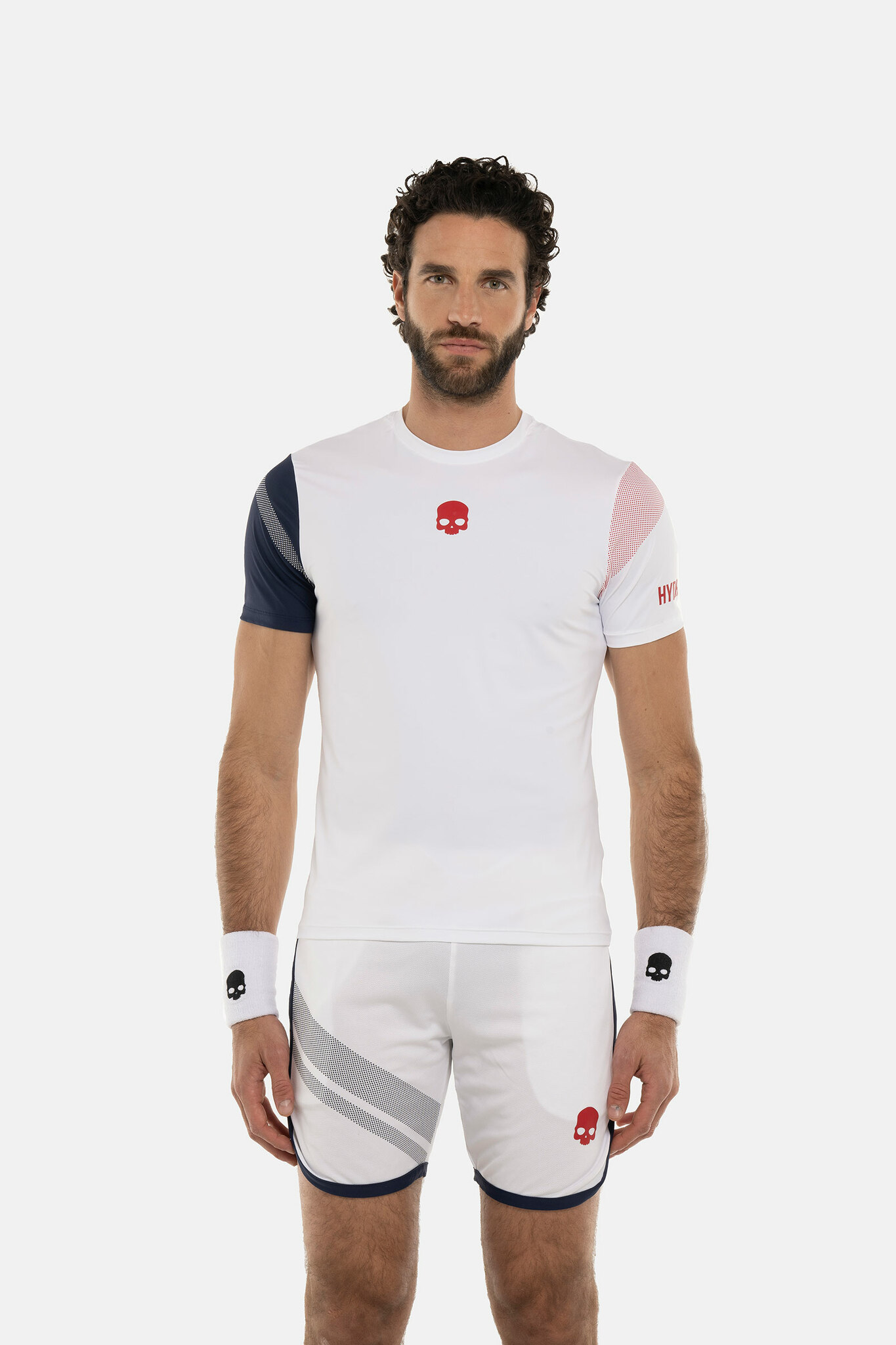 Мужская футболка HYDROGEN SPORT STRIPES TECH T-SHIRT (TT0005), синий