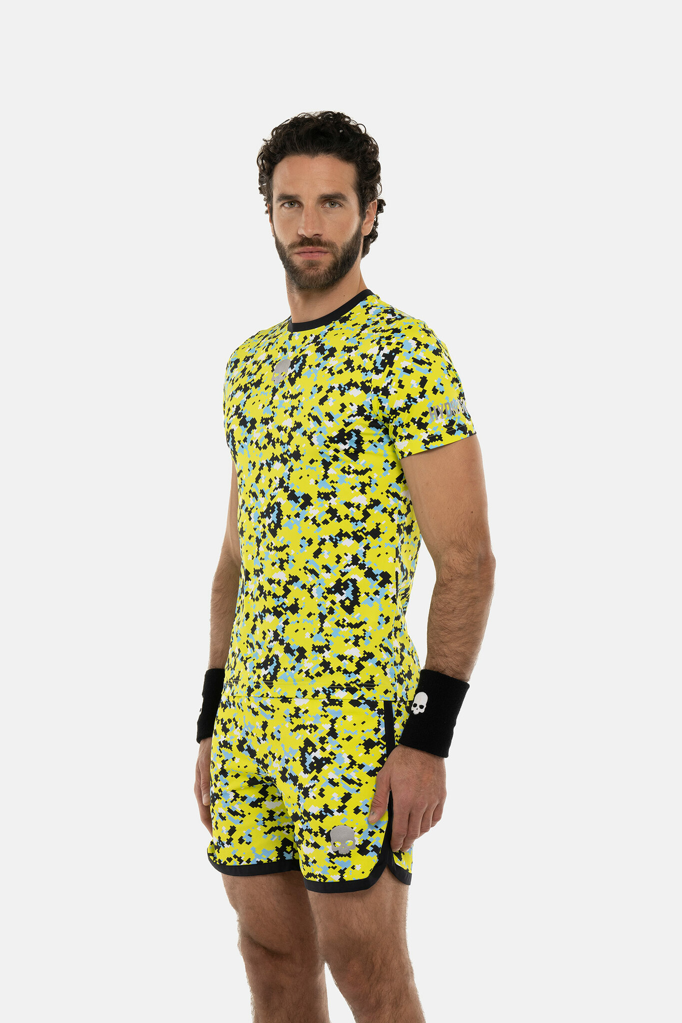 Мужская футболка HYDROGEN CAMO PIXEL TECH T-SHIRT (TT0007), синий