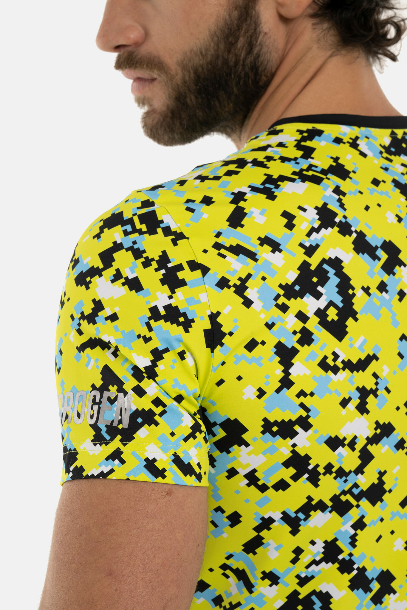 Мужская футболка HYDROGEN CAMO PIXEL TECH T-SHIRT (TT0007), синий