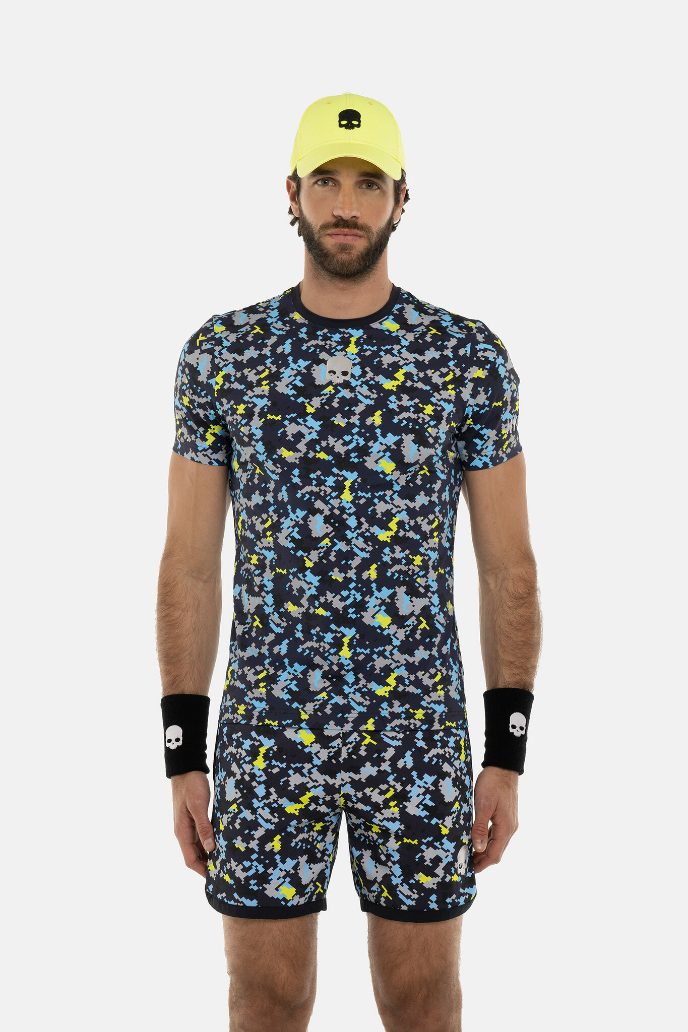 Мужская футболка HYDROGEN CAMO PIXEL TECH T-SHIRT (TT0007), синий