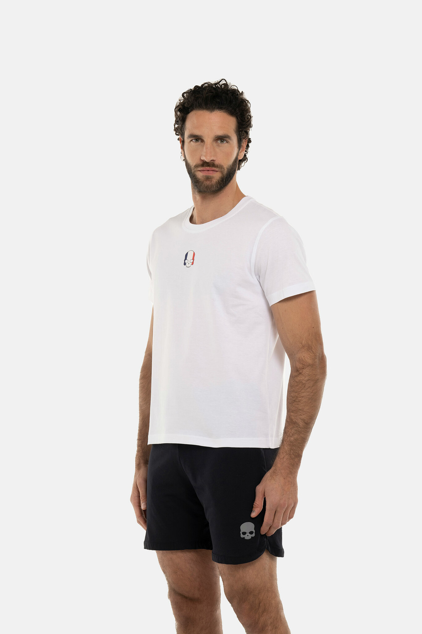 Мужская футболка HYDROGEN MATCH T-SHIRT (TT0010), белый