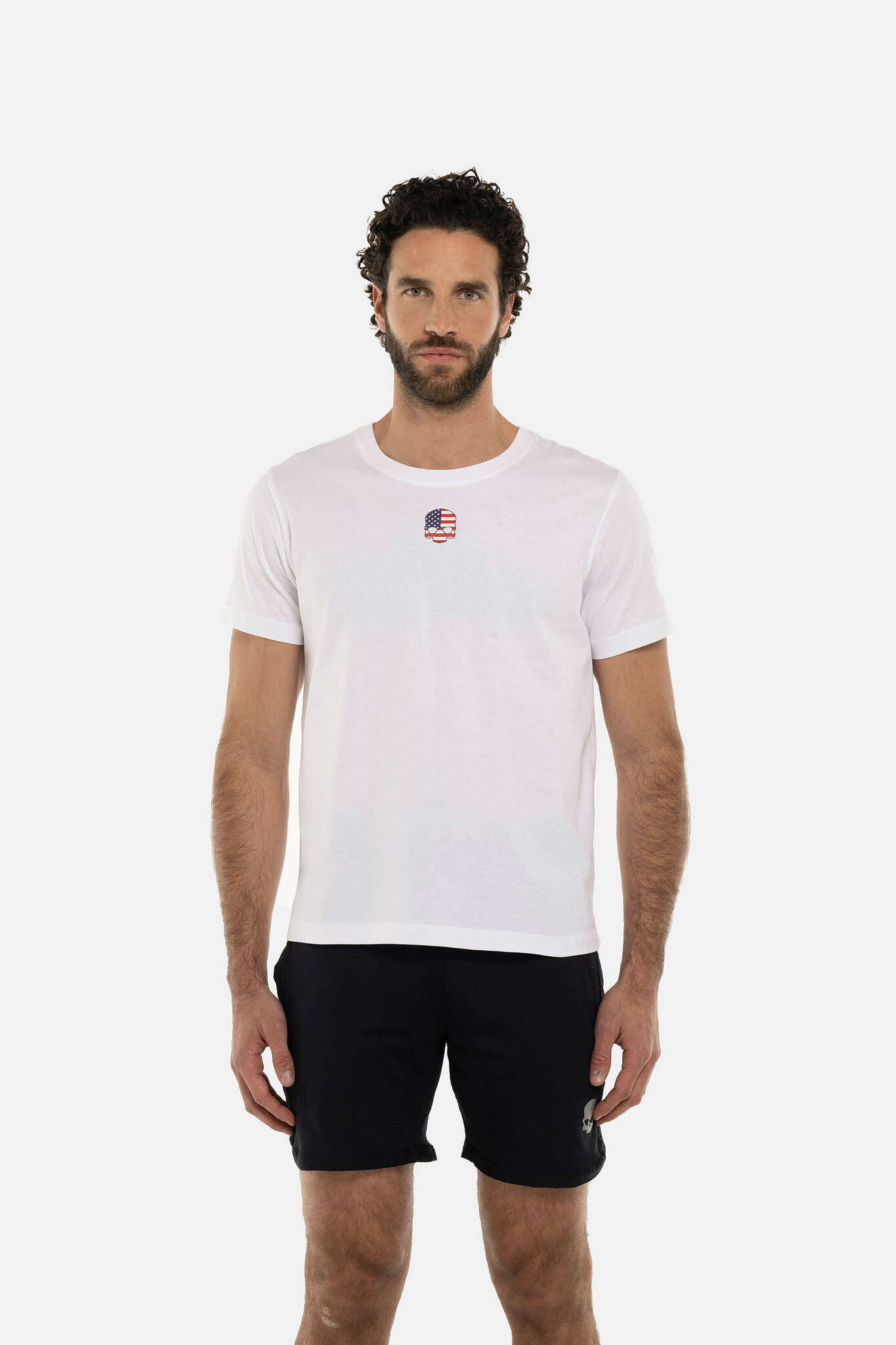 Мужская футболка HYDROGEN MATCH T-SHIRT (TT0010), белый