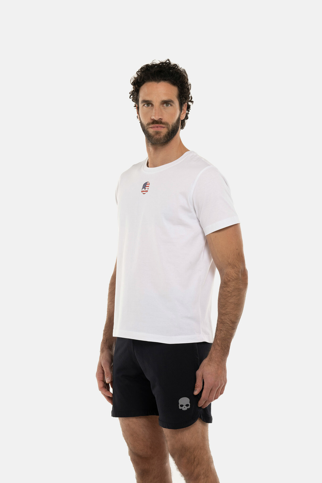 Мужская футболка HYDROGEN MATCH T-SHIRT (TT0010), белый