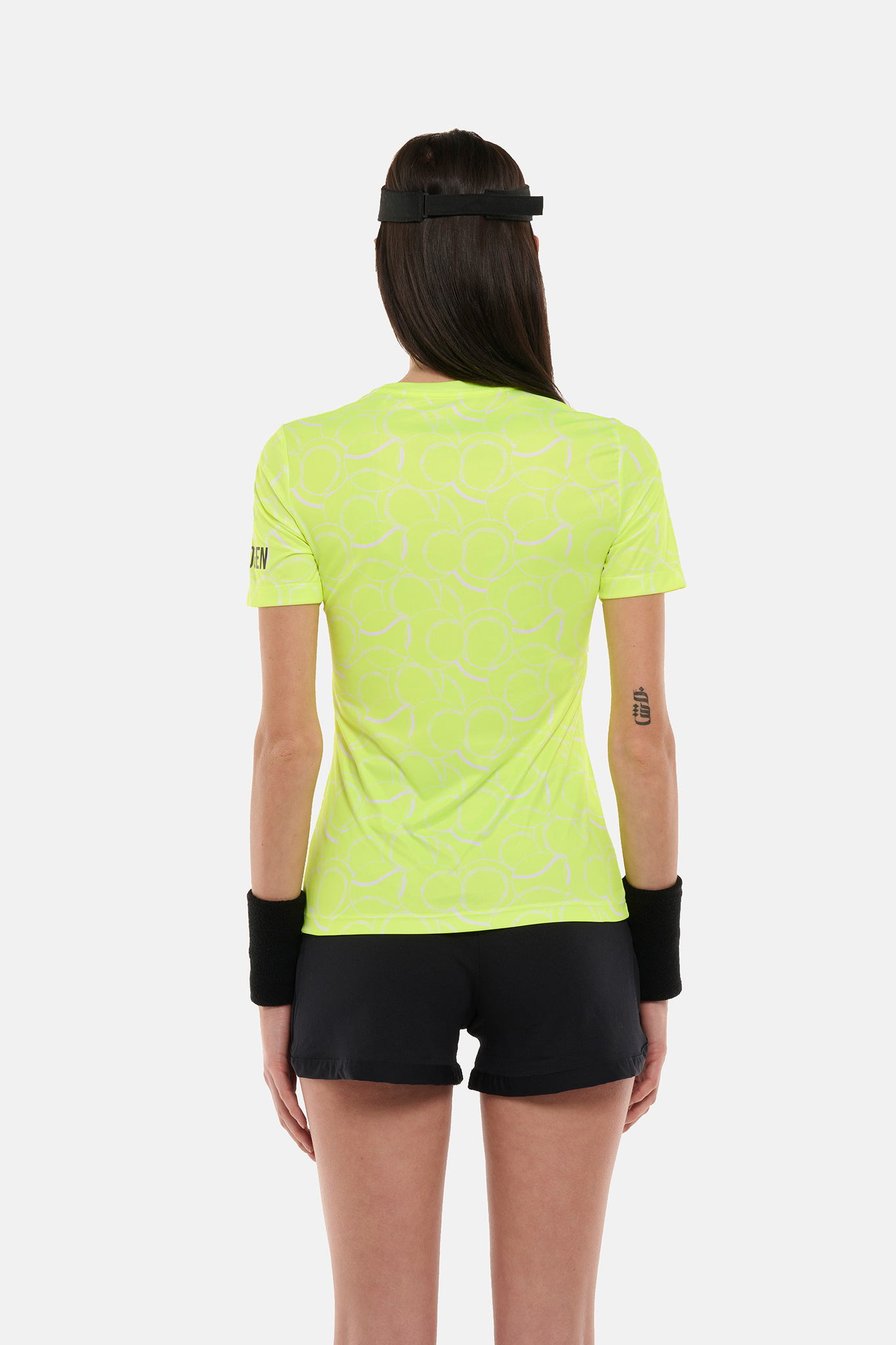 Женская футболка Hydrogen ALLOVER TECH T-SHIRT (TT1011), черный