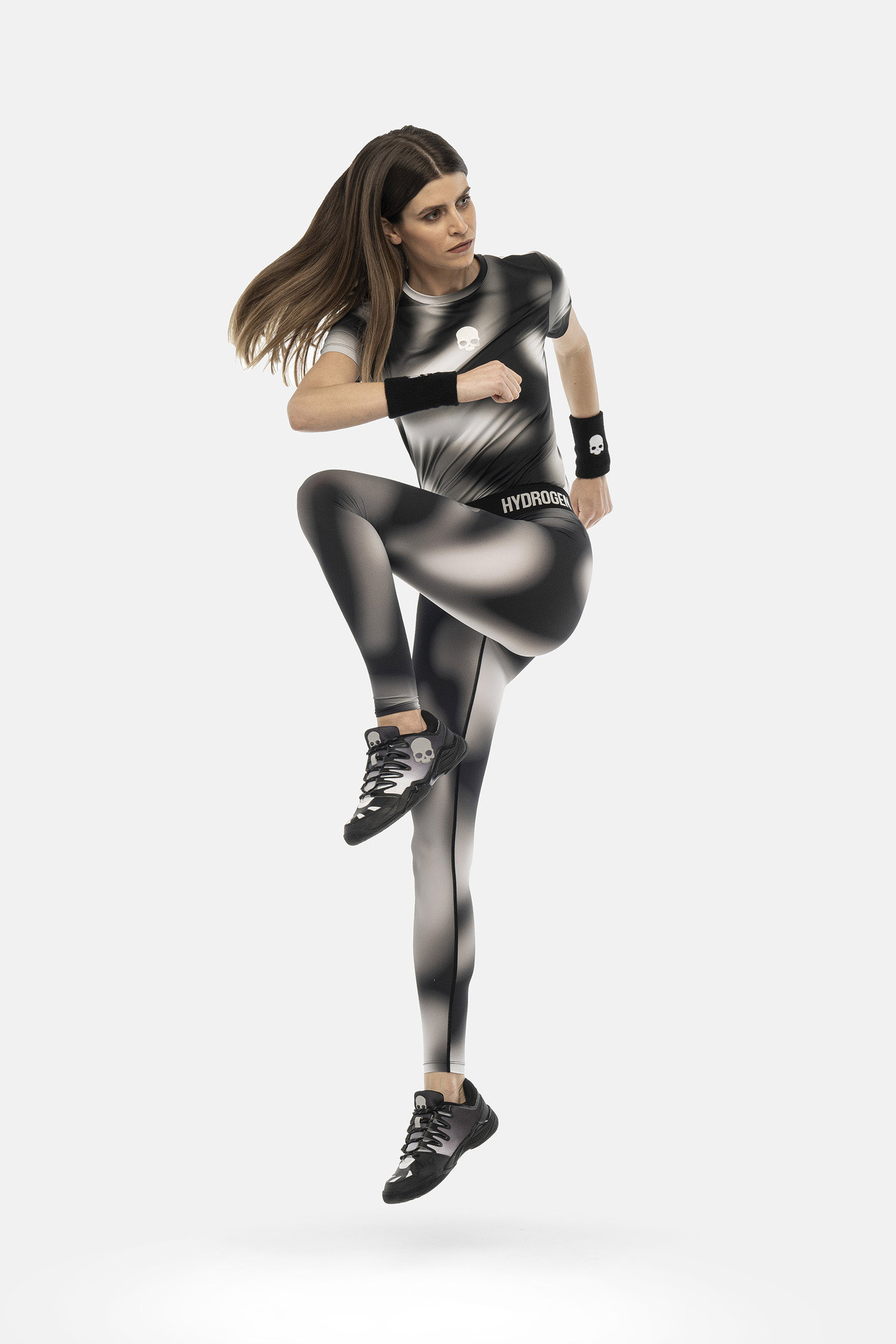 Женские леггинсы Hydrogen PSYCHEDELIC  (TX1002), Серый