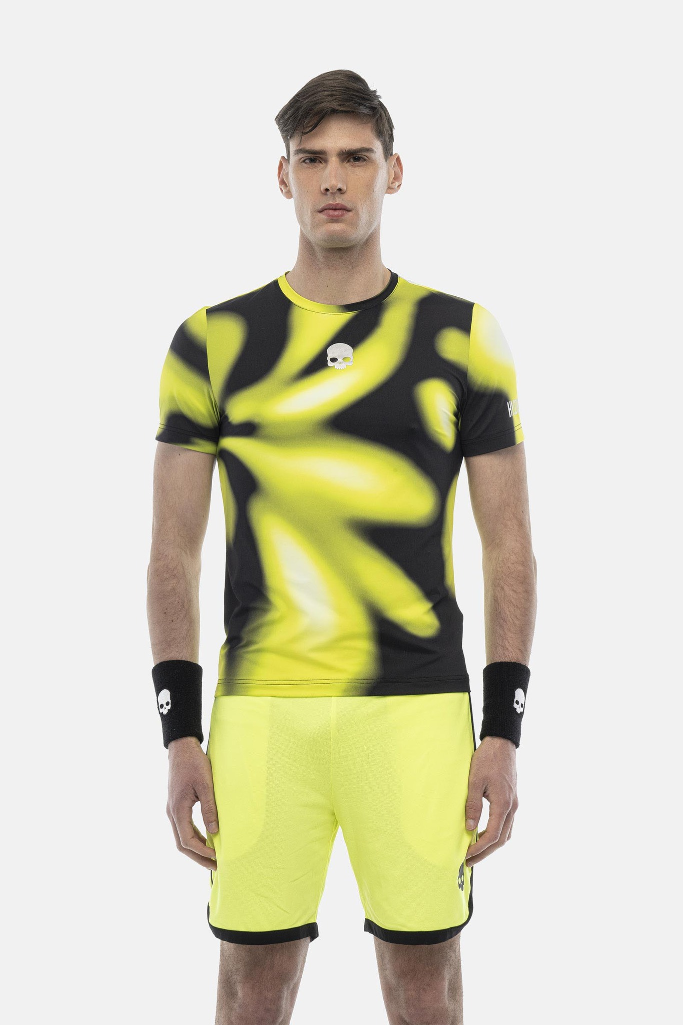 Мужская футболка HYDROGEN PSYCHEDELIC TECH T-SHIRT (TT0014-003), желтый