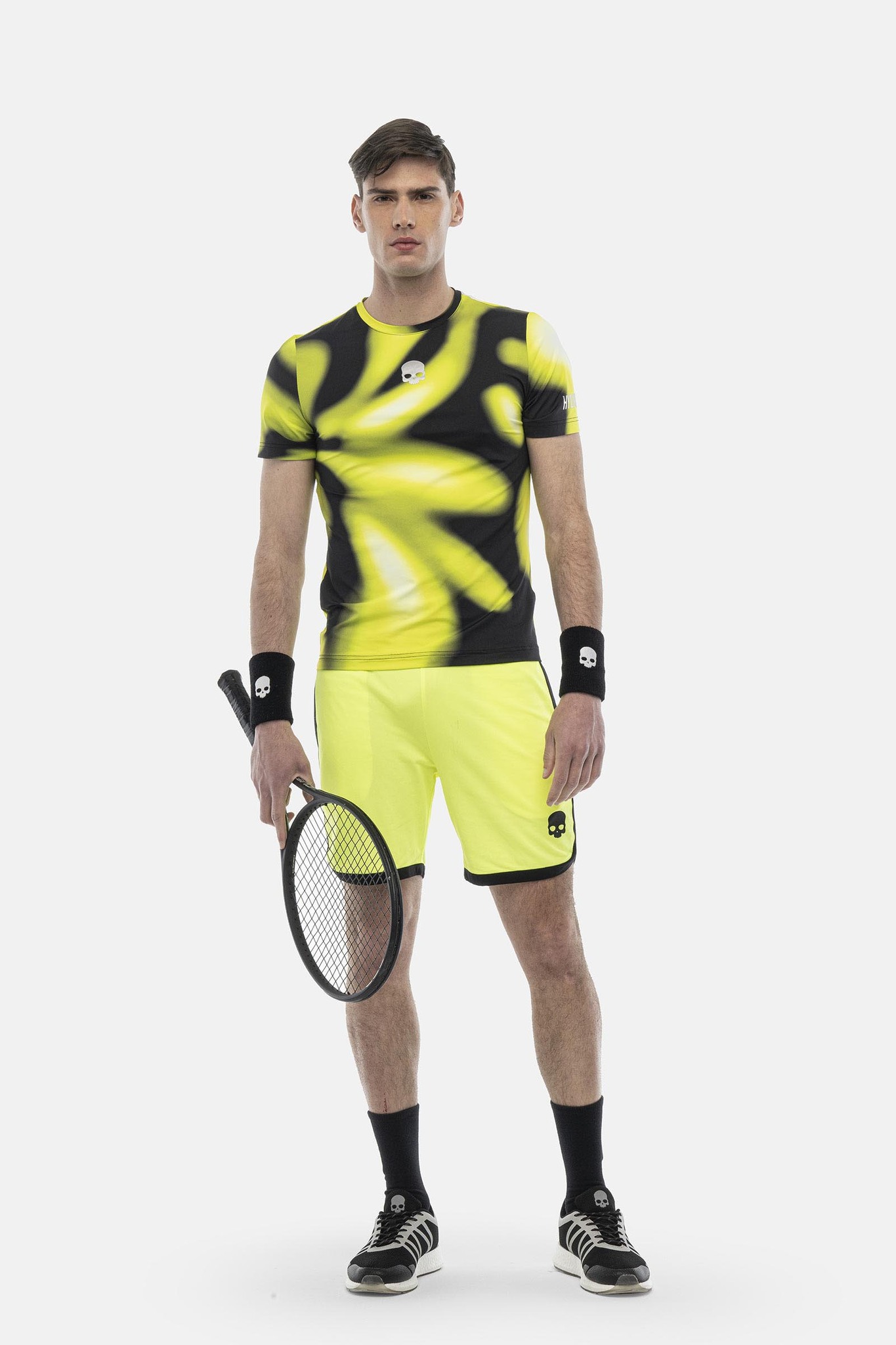 Мужская футболка HYDROGEN PSYCHEDELIC TECH T-SHIRT (TT0014-003), желтый