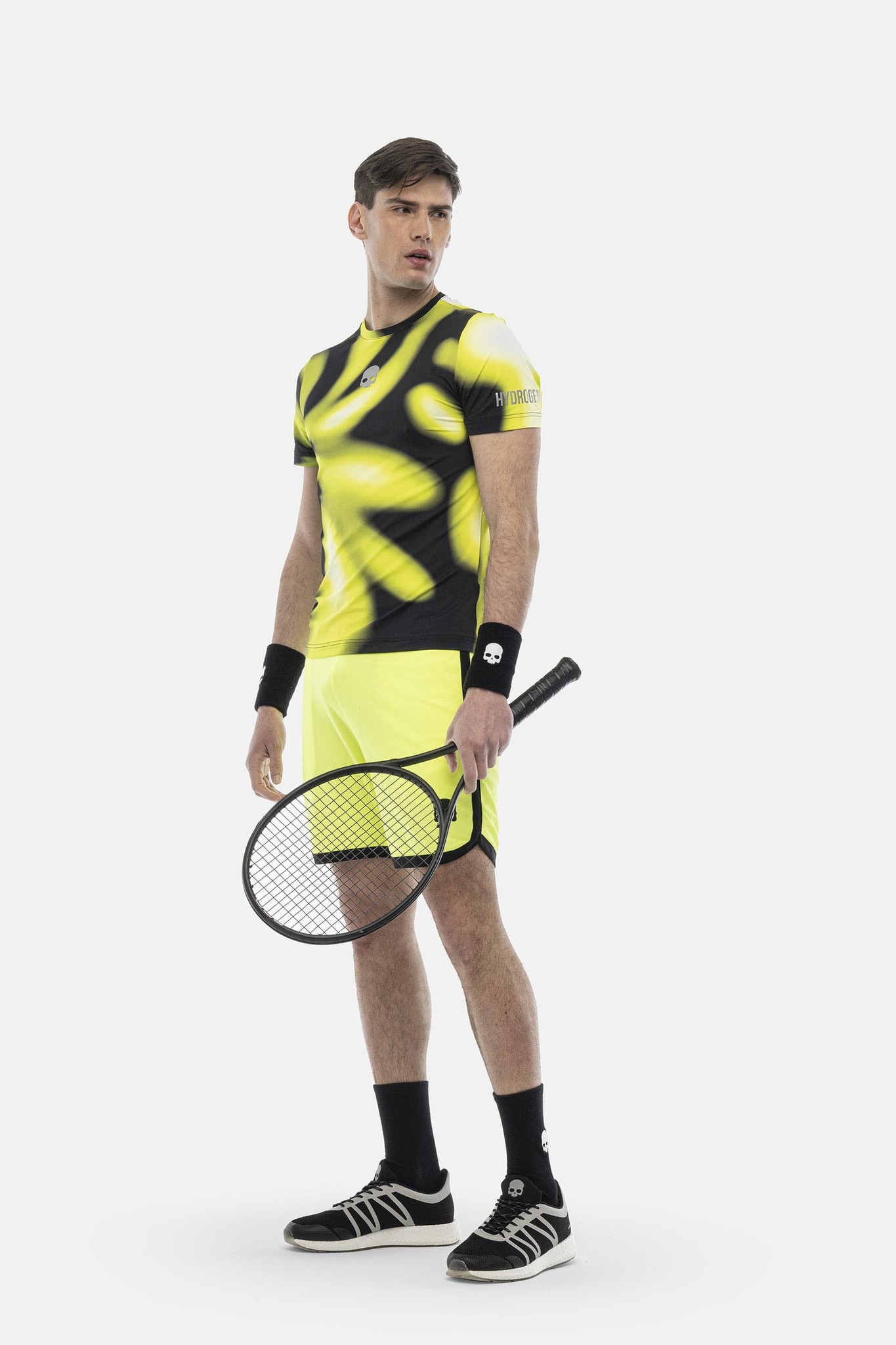 Мужская футболка HYDROGEN PSYCHEDELIC TECH T-SHIRT (TT0014-003), желтый