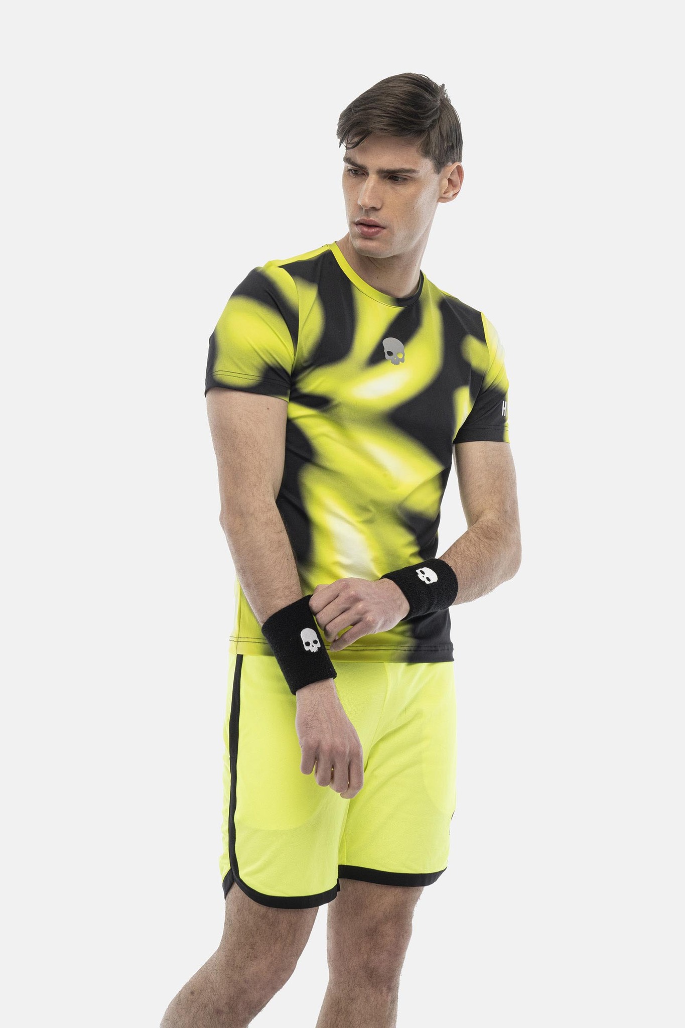 Мужская футболка HYDROGEN PSYCHEDELIC TECH T-SHIRT (TT0014-003), желтый