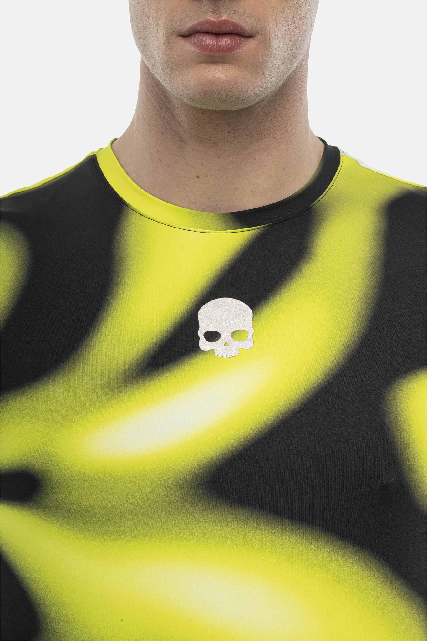 Мужская футболка HYDROGEN PSYCHEDELIC TECH T-SHIRT (TT0014-003), желтый