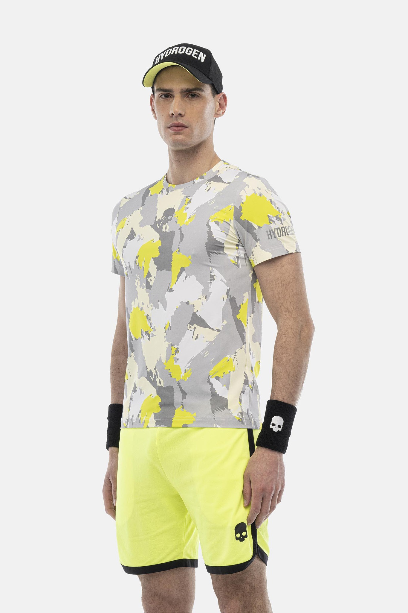 Мужская футболка HYDROGEN BRUSHED CAMO TECH T-SHIRT (TT0016-009), серый