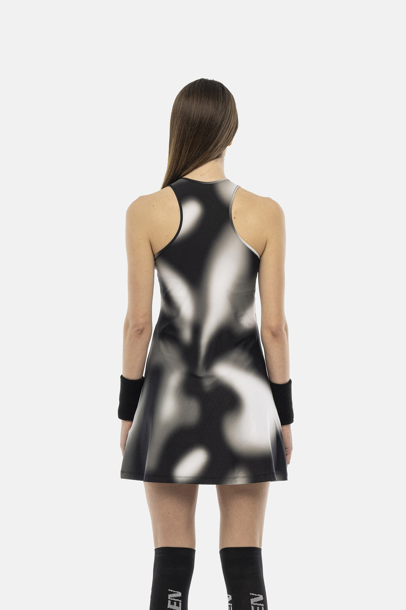 Теннисное платье Hydrogen PSYCHEDELIC TECH DRESS (TD1004-009), серый