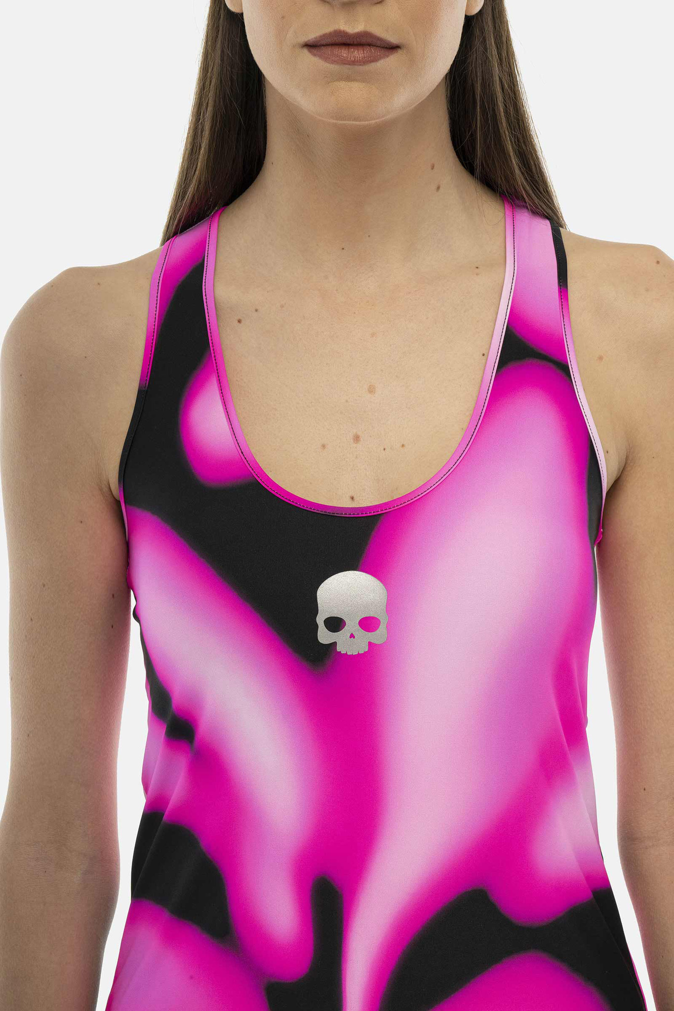 Теннисное платье Hydrogen PSYCHEDELIC TECH DRESS (TD1004-679), розовый