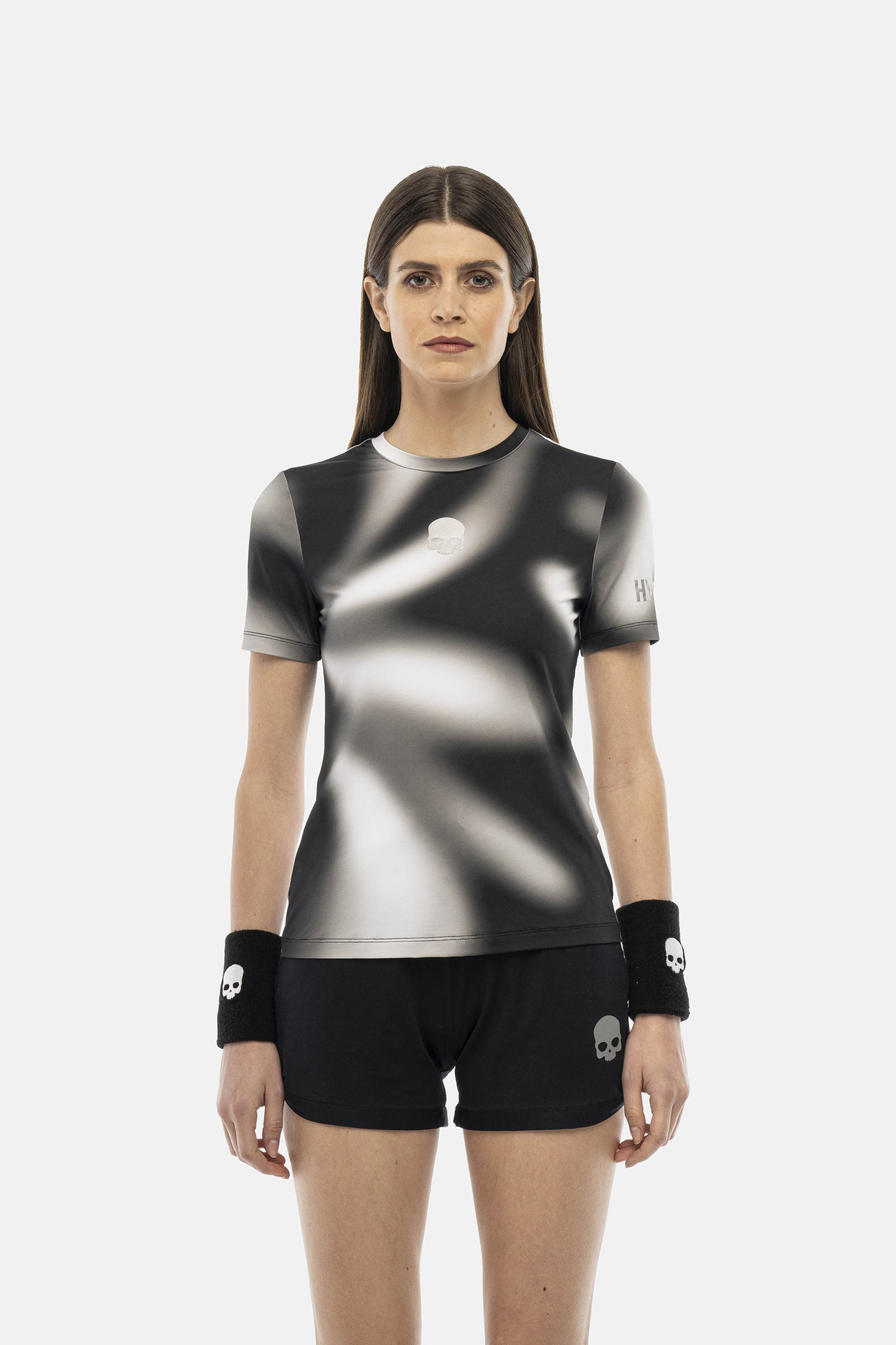 Женская футболка Hydrogen PSYCHEDELIC TECH T-SHIRT (TT1014-009), серый