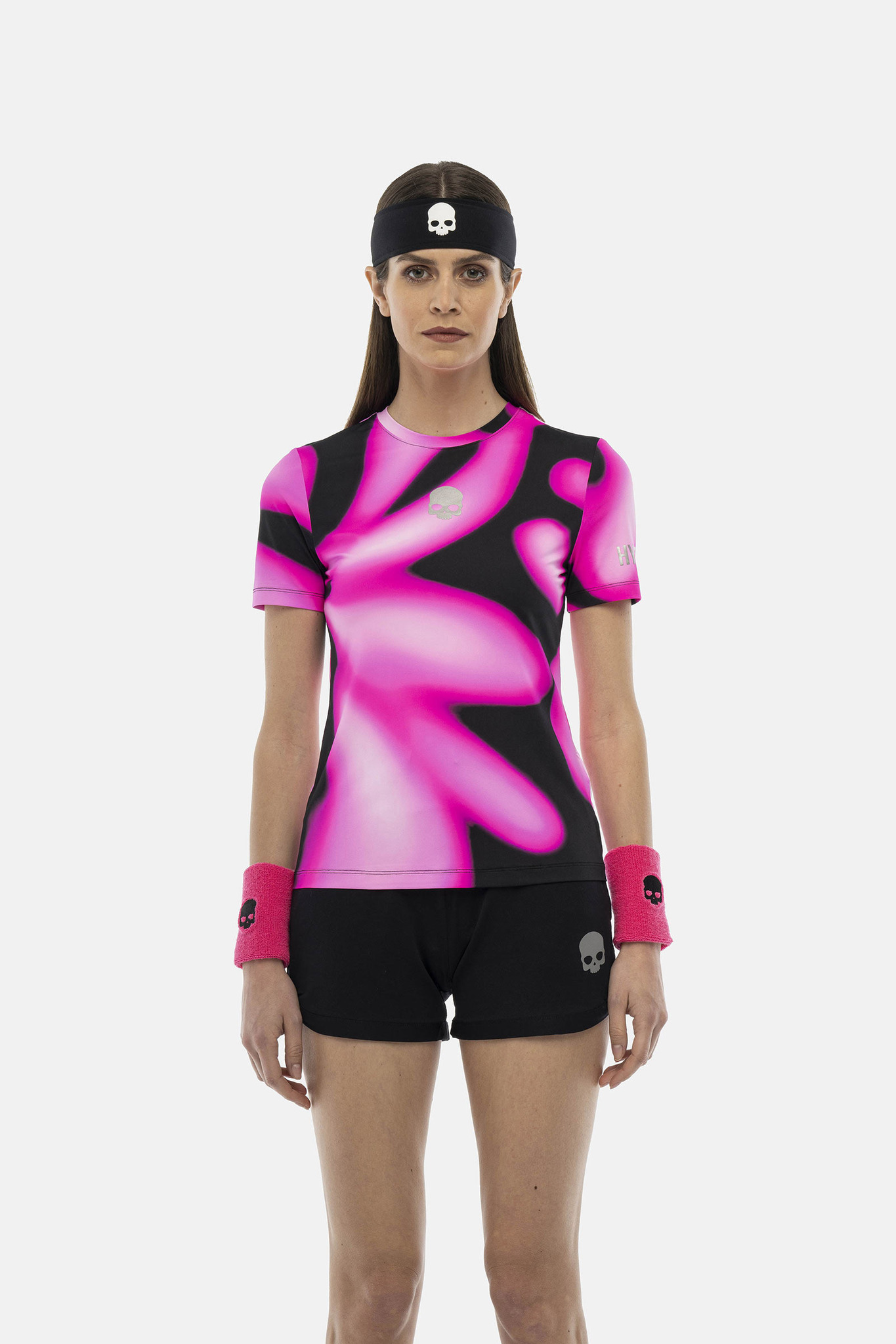 Женская футболка Hydrogen PSYCHEDELIC TECH T-SHIRT (TT1014-679), розовый