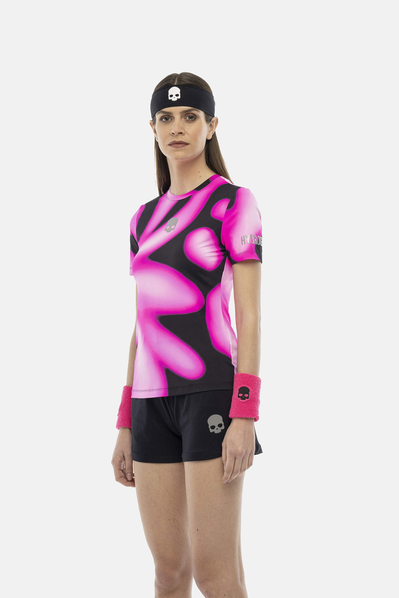 Женская футболка Hydrogen PSYCHEDELIC TECH T-SHIRT (TT1014-679), розовый