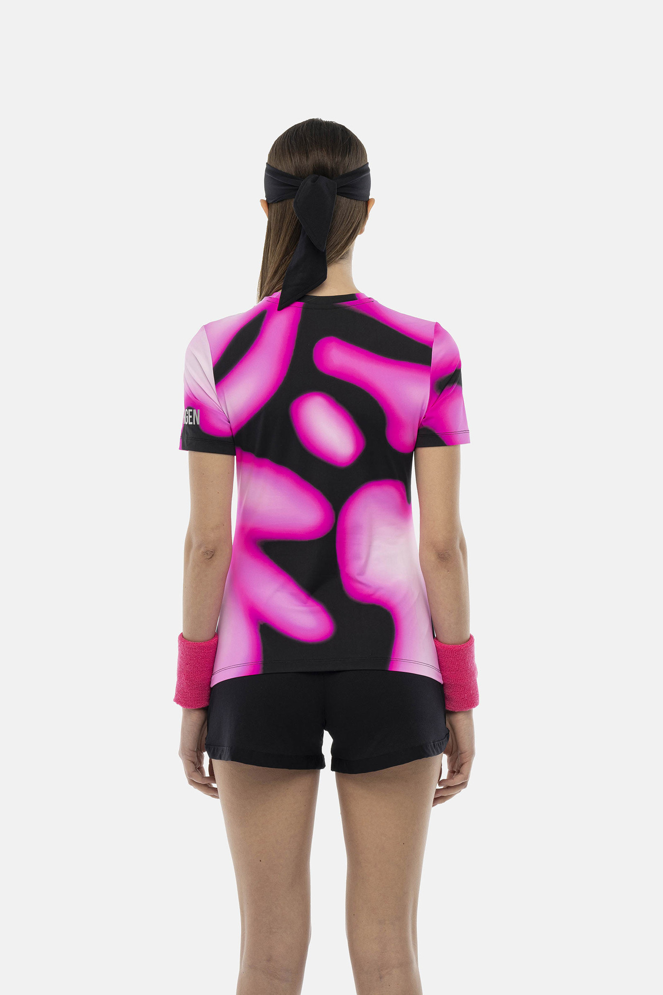 Женская футболка Hydrogen PSYCHEDELIC TECH T-SHIRT (TT1014-679), розовый