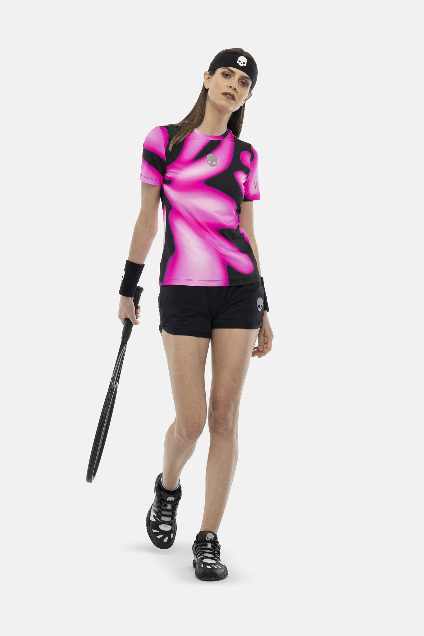 Женская футболка Hydrogen PSYCHEDELIC TECH T-SHIRT (TT1014-679), розовый