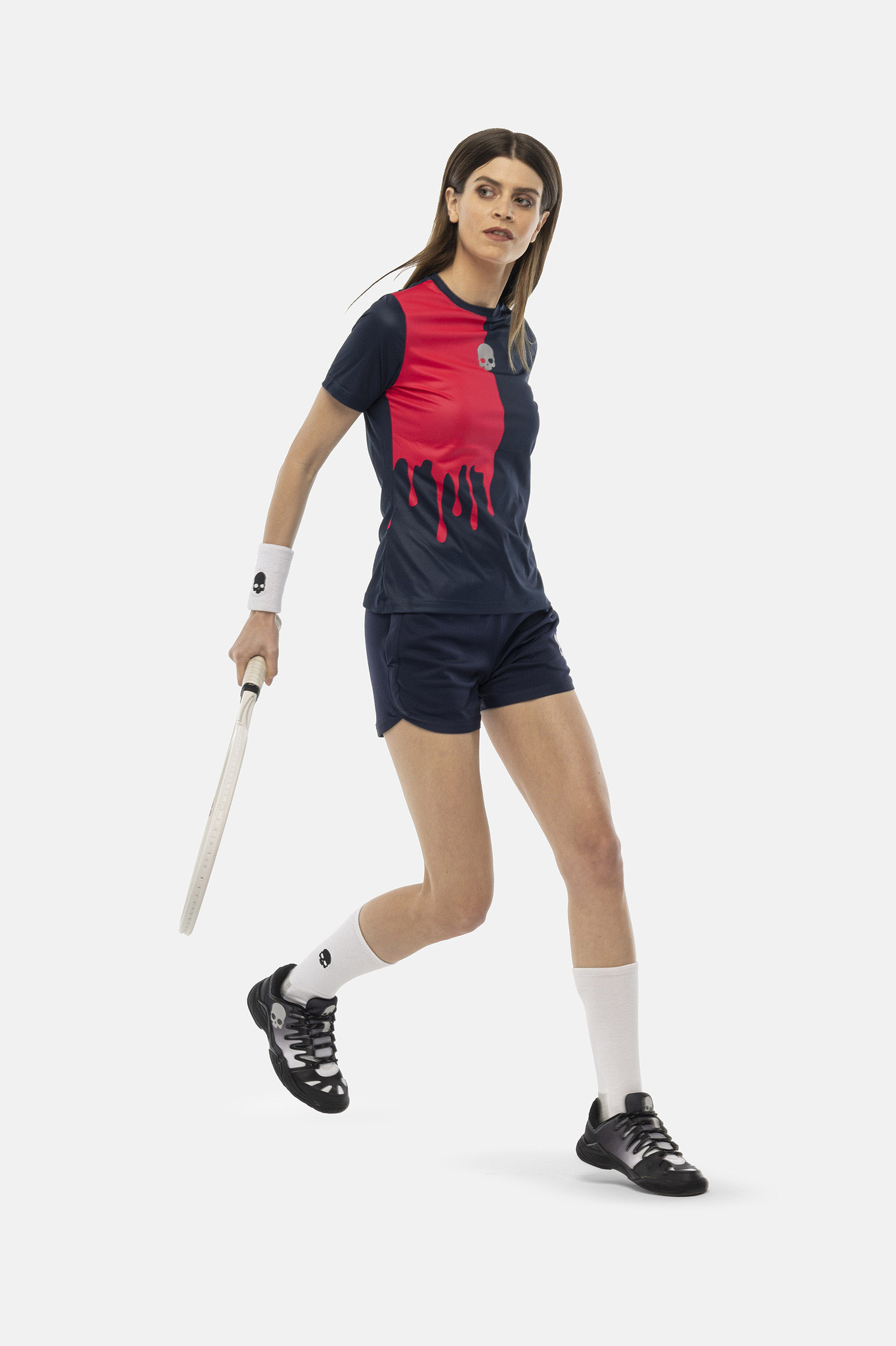 Женская футболка Hydrogen DRIP TECH T-SHIRT (TT1018-D80), синий