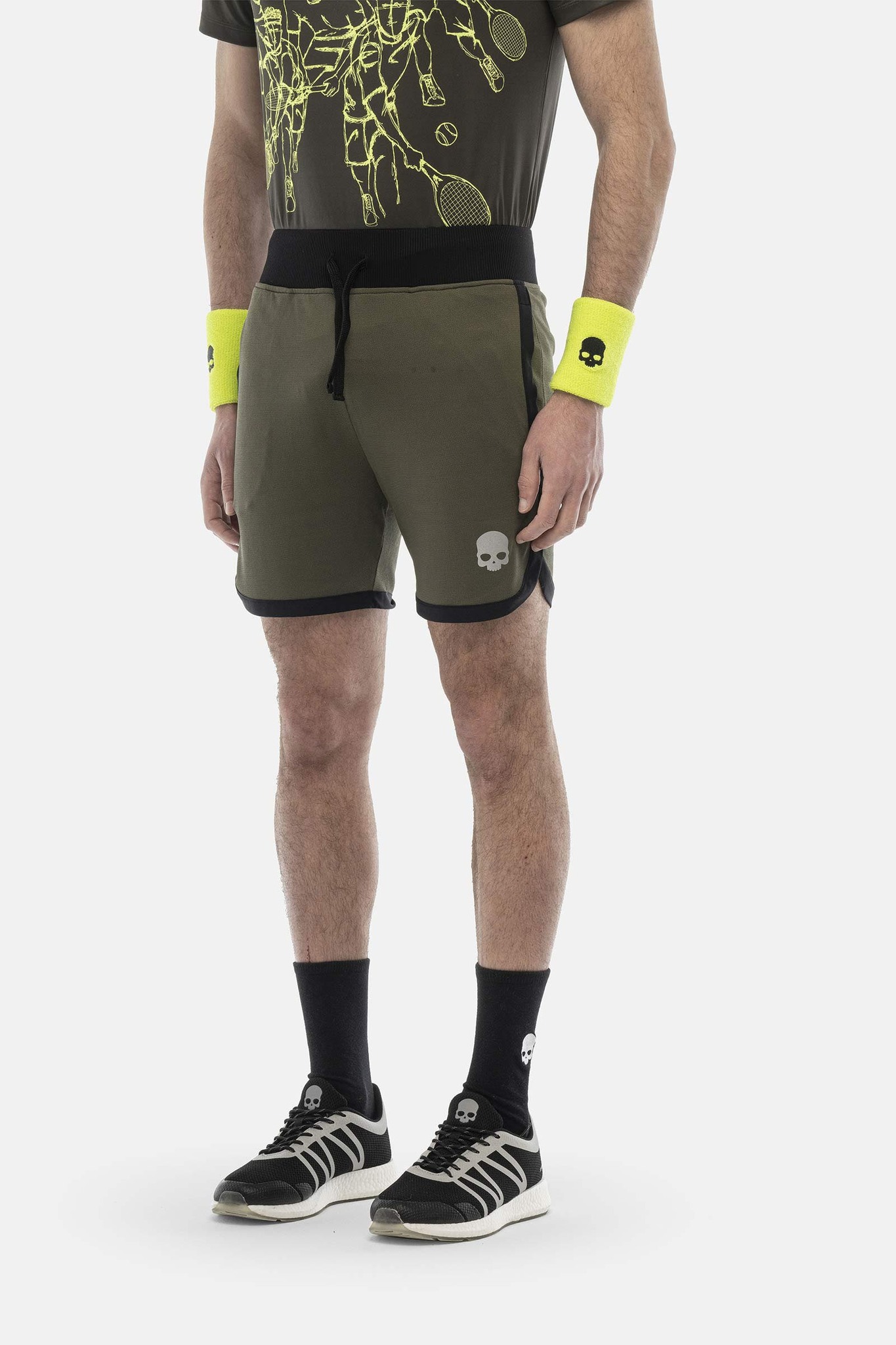 Теннисные шорты HYDROGEN TECH (TC0000-970), зеленый