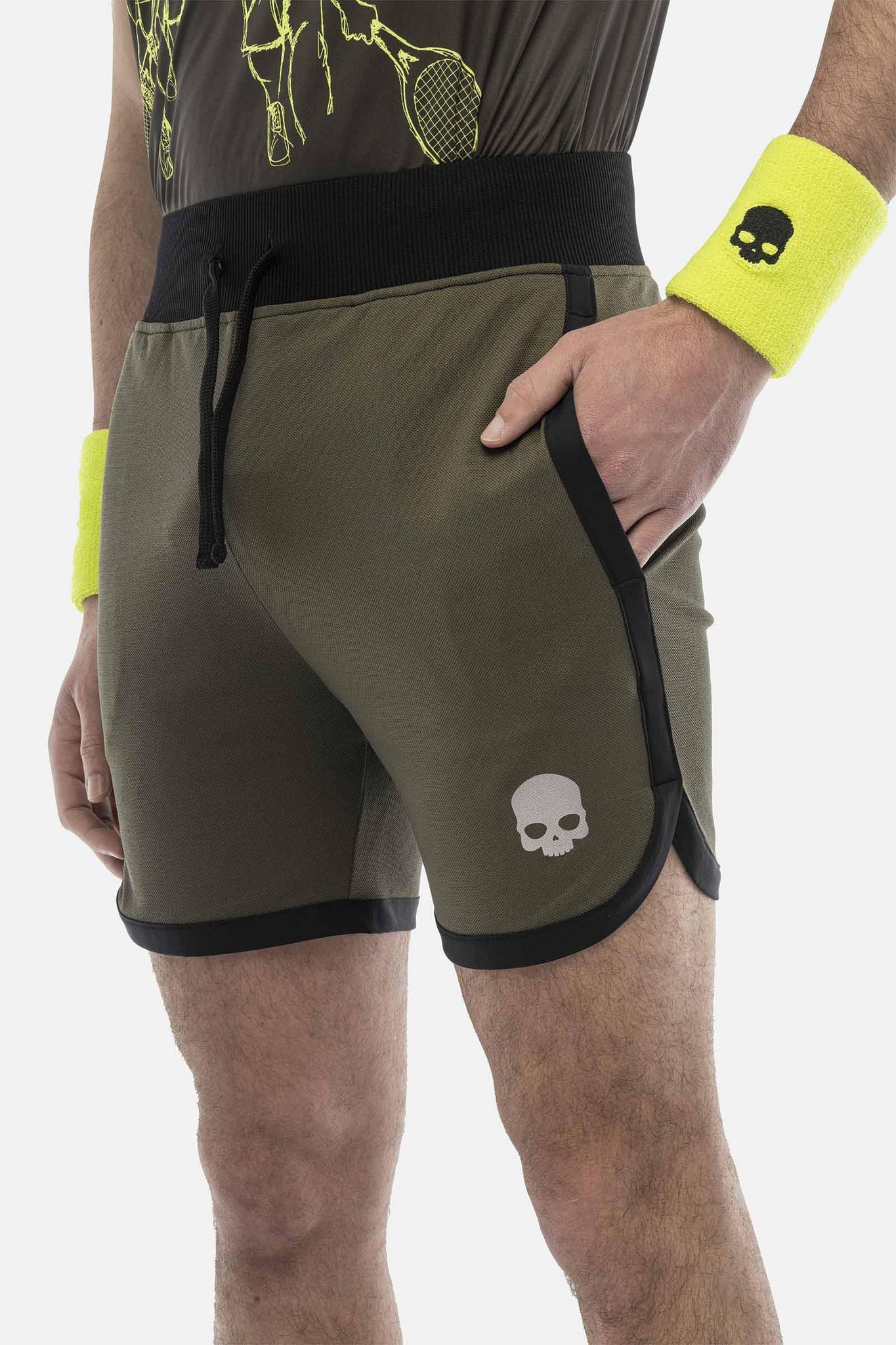 Теннисные шорты HYDROGEN TECH (TC0000-970), зеленый