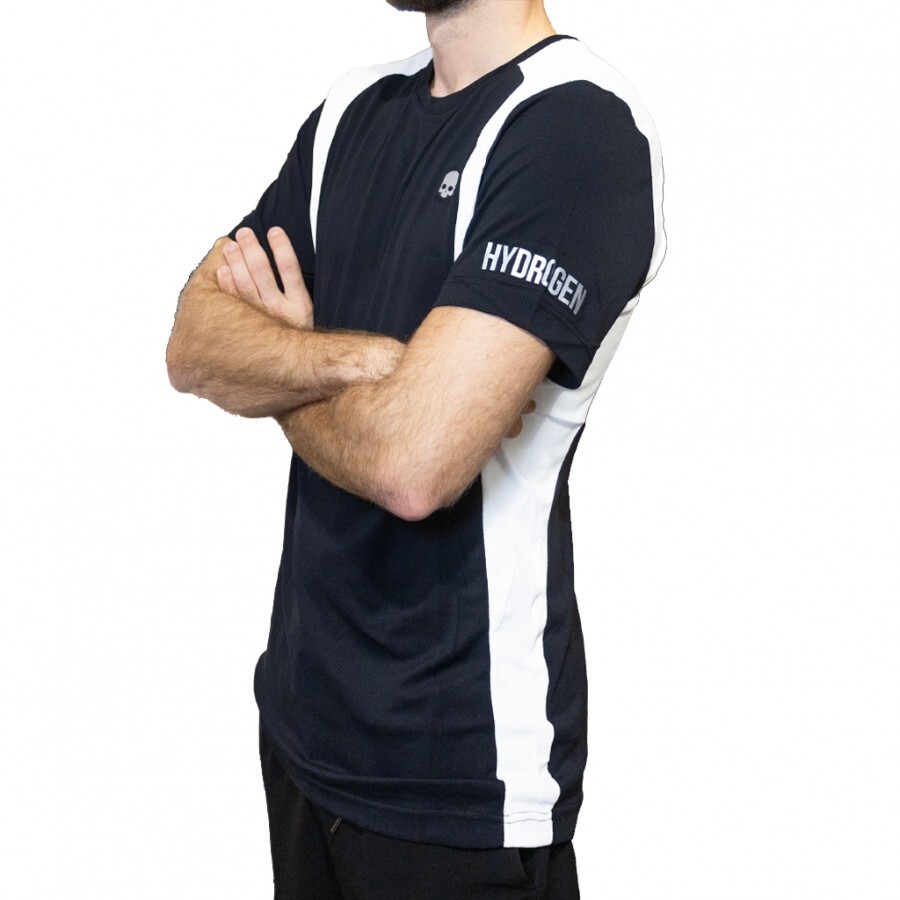 Мужская футболка HYDROGEN INLAY TECH T-SHIRT (TT0003-118), черный