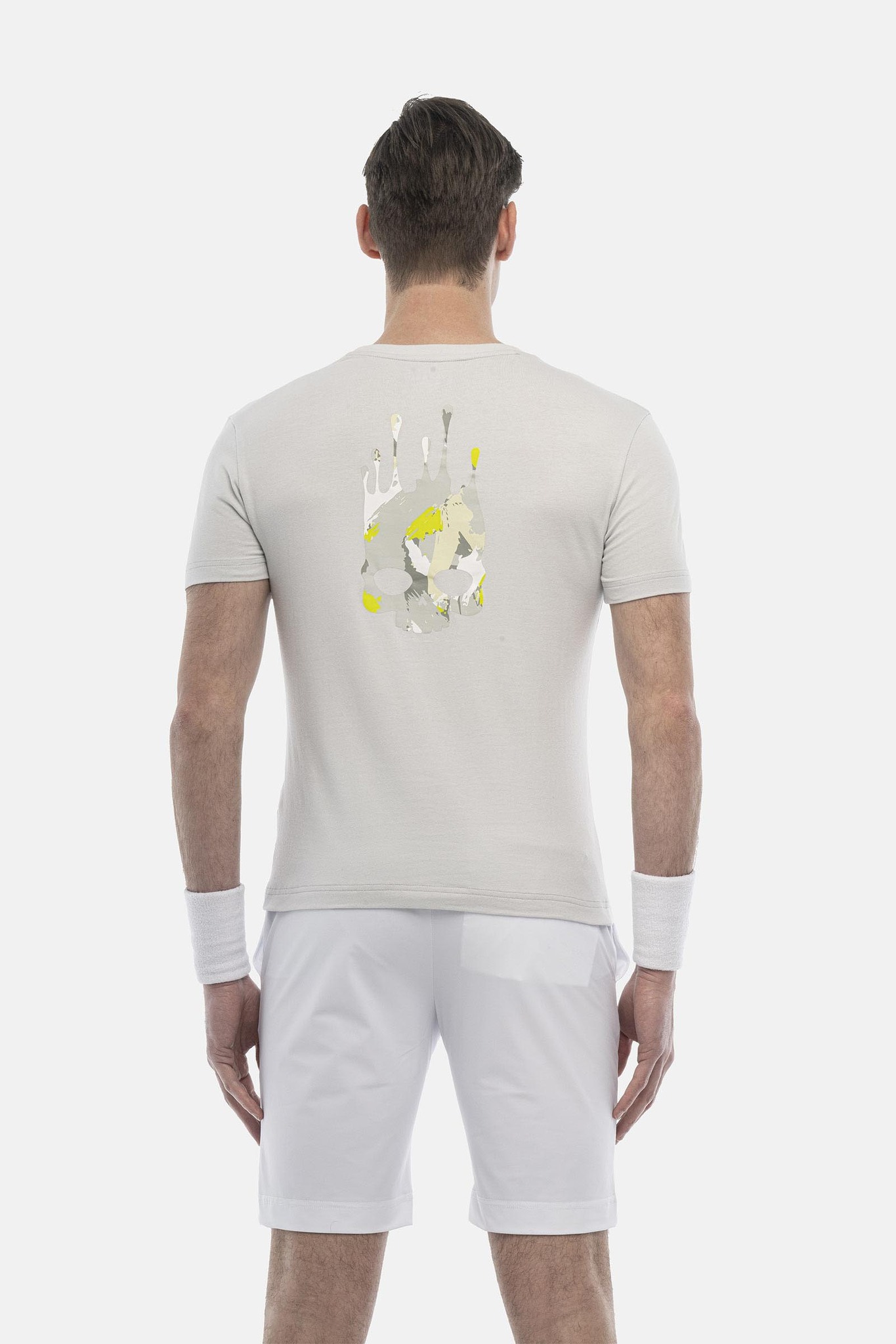 Мужская футболка HYDROGEN BRUSHED CAMO T-SHIRT (TT0017-009), серый