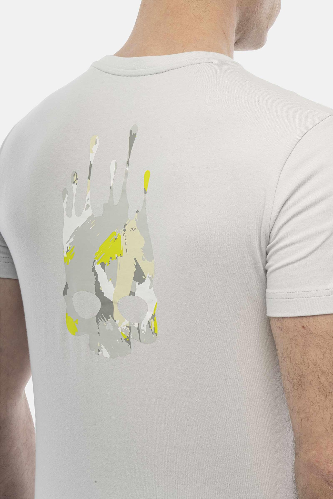 Мужская футболка HYDROGEN BRUSHED CAMO T-SHIRT (TT0017-009), серый