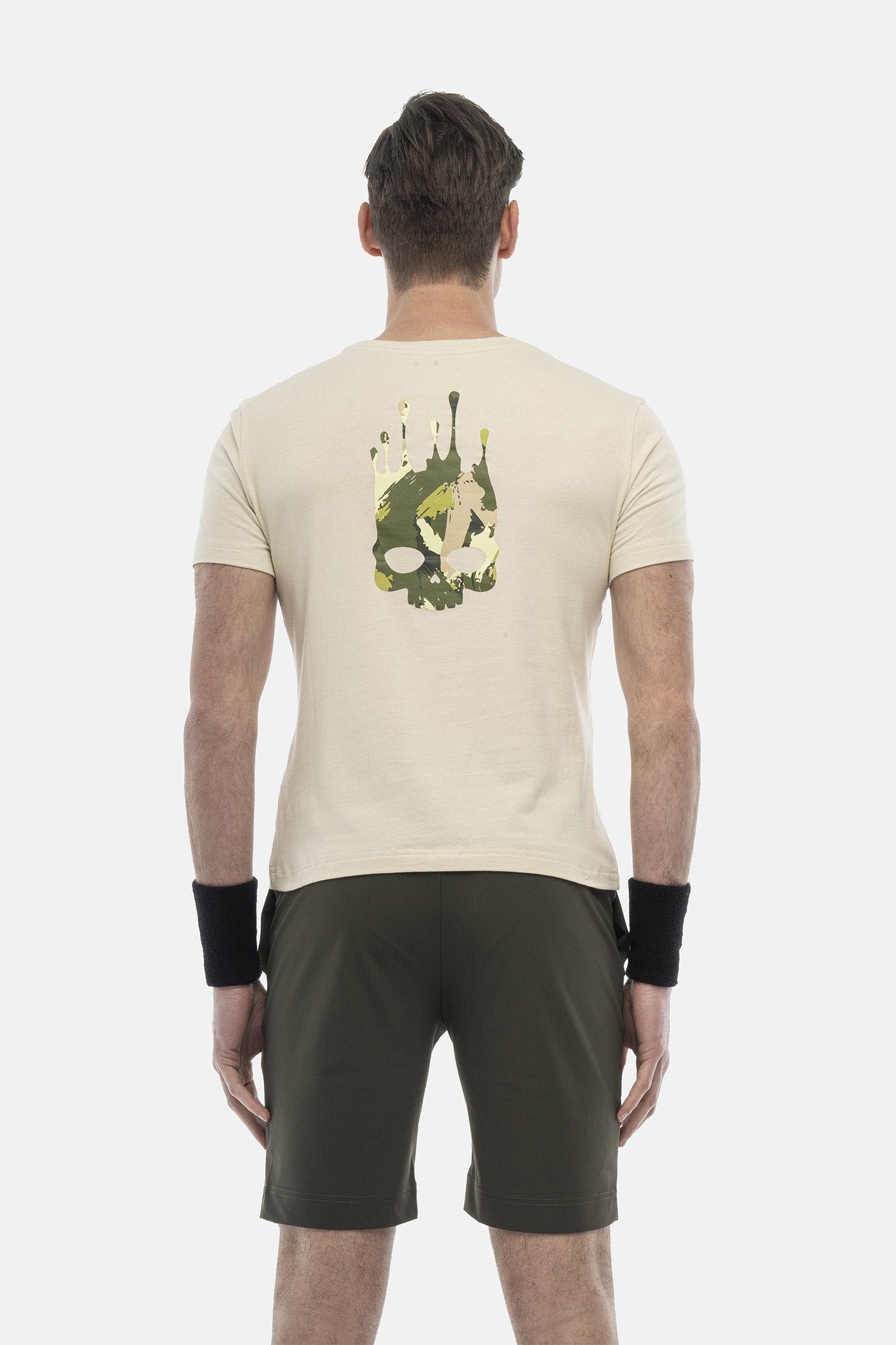 Мужская футболка HYDROGEN BRUSHED CAMO T-SHIRT (TT0017-041), бежевый