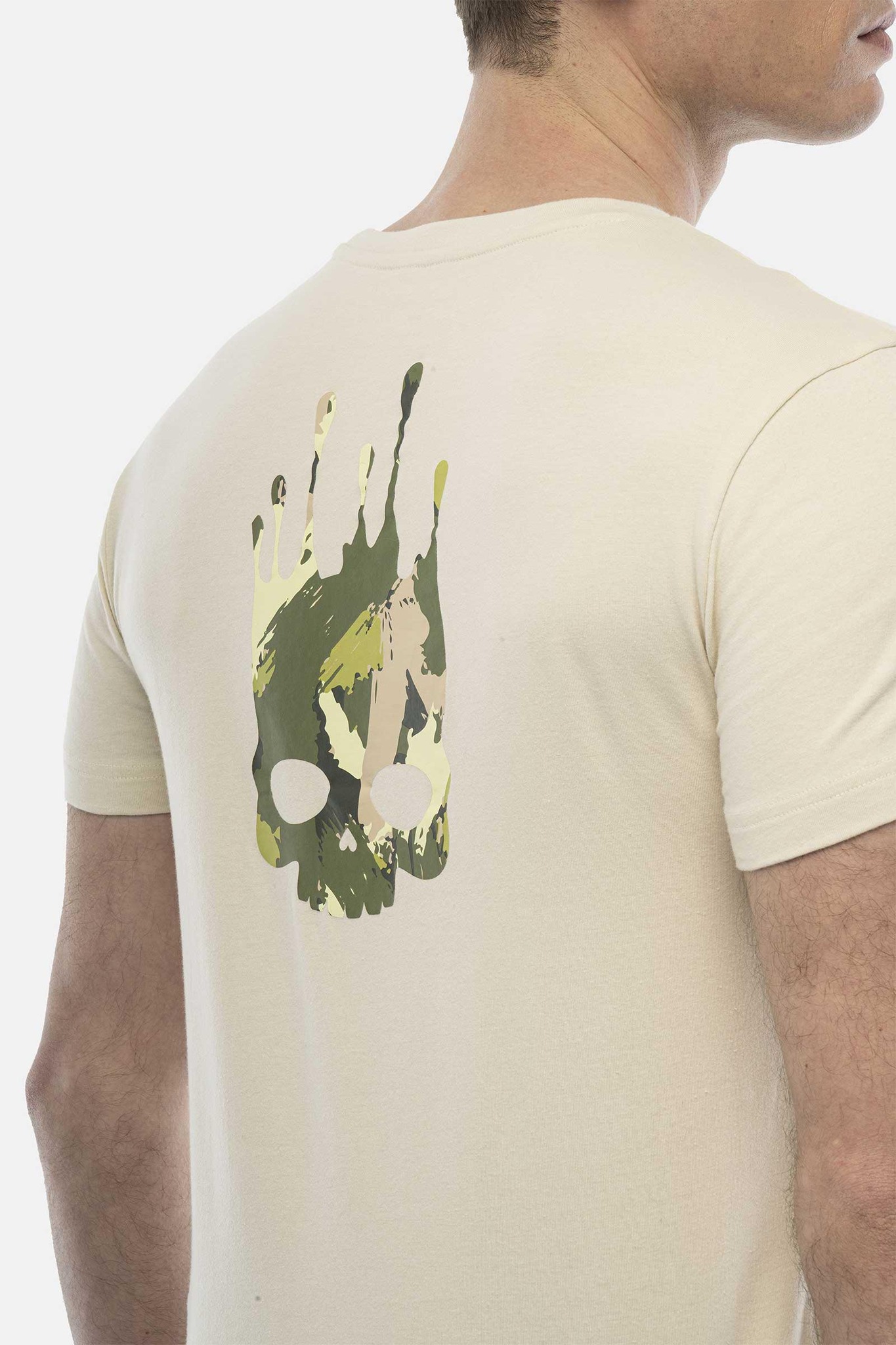 Мужская футболка HYDROGEN BRUSHED CAMO T-SHIRT (TT0017-041), бежевый