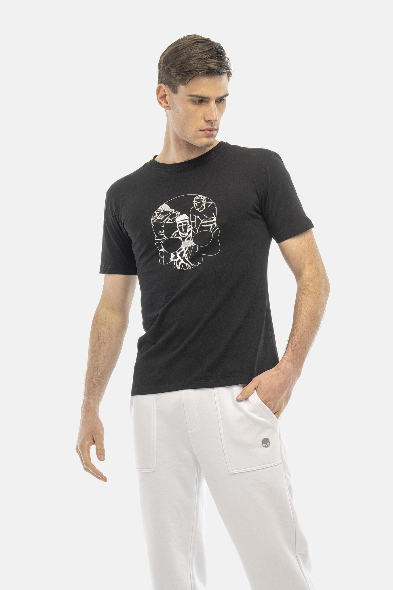 Мужская футболка HYDROGEN SKETCH T-SHIRT (TT0020-118)